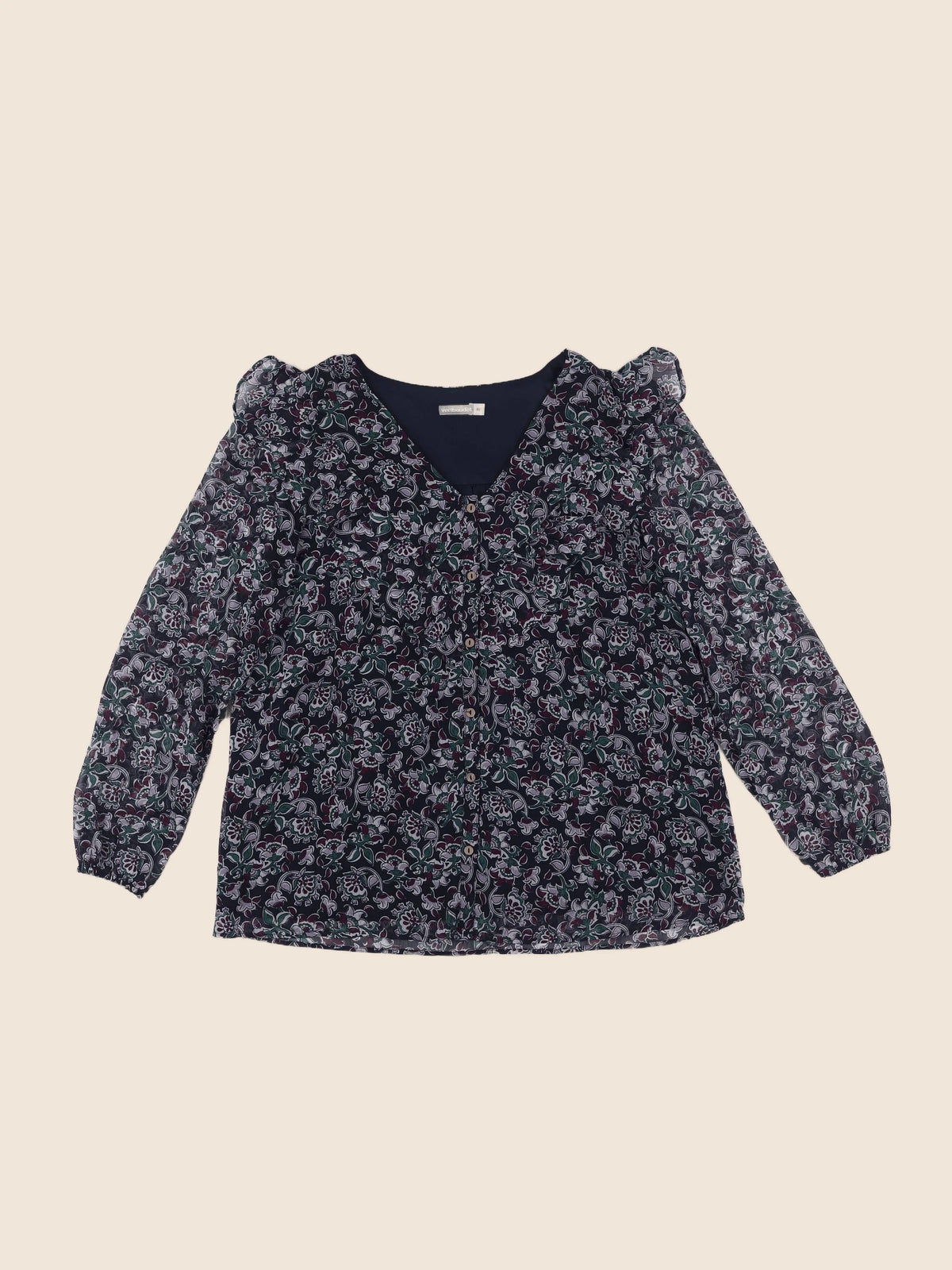 Vertbaudet - blouse allaitement multicolore - 40