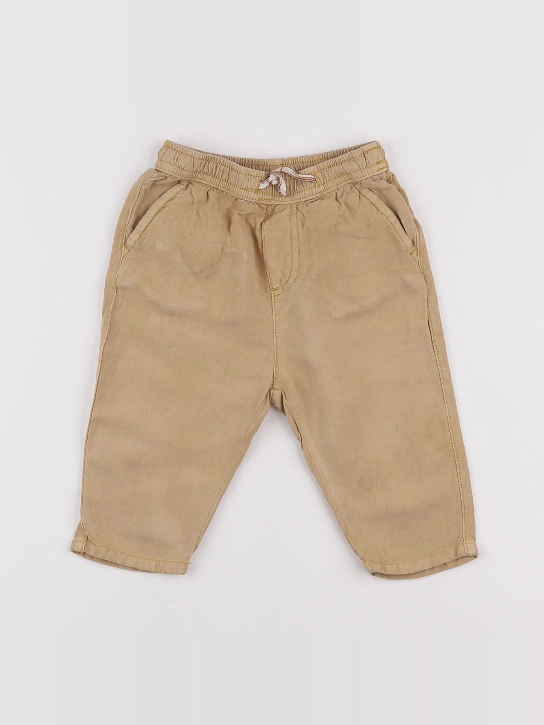 Zara - pantalon marron - 3/6 mois