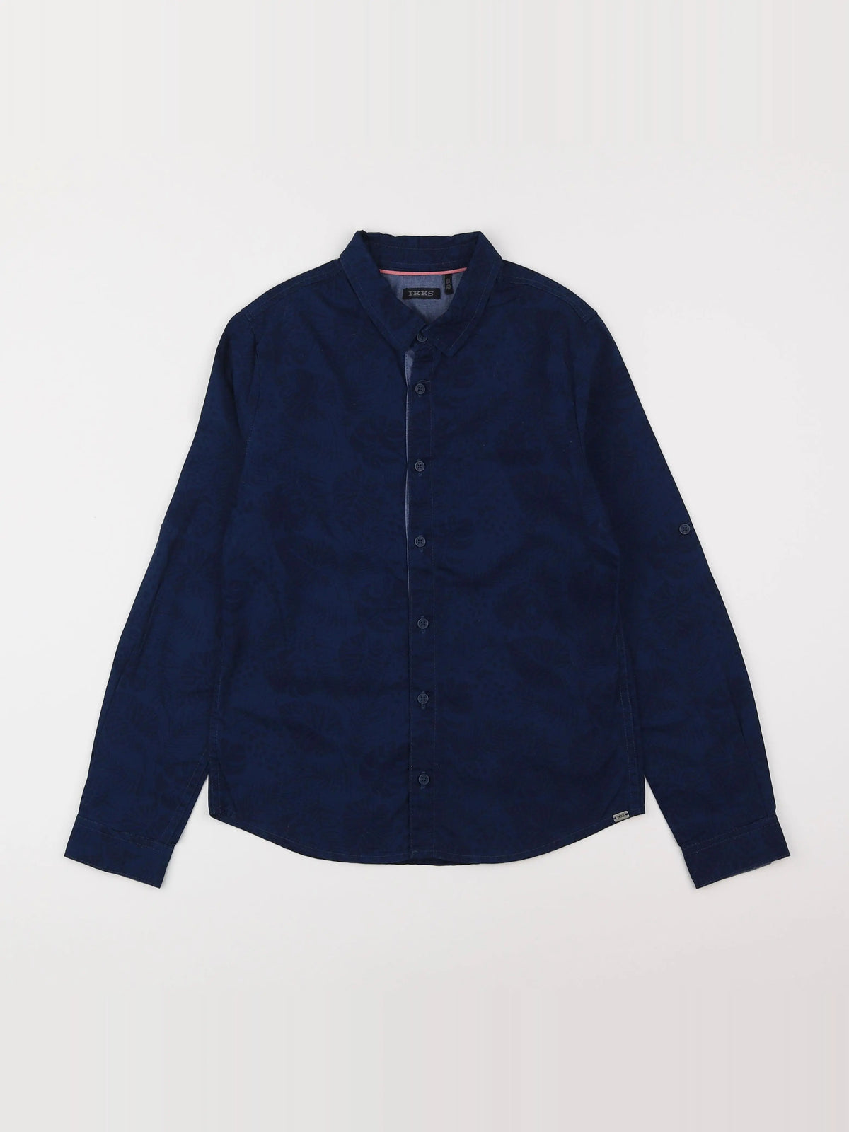 IKKS - chemise bleu - 10 ans