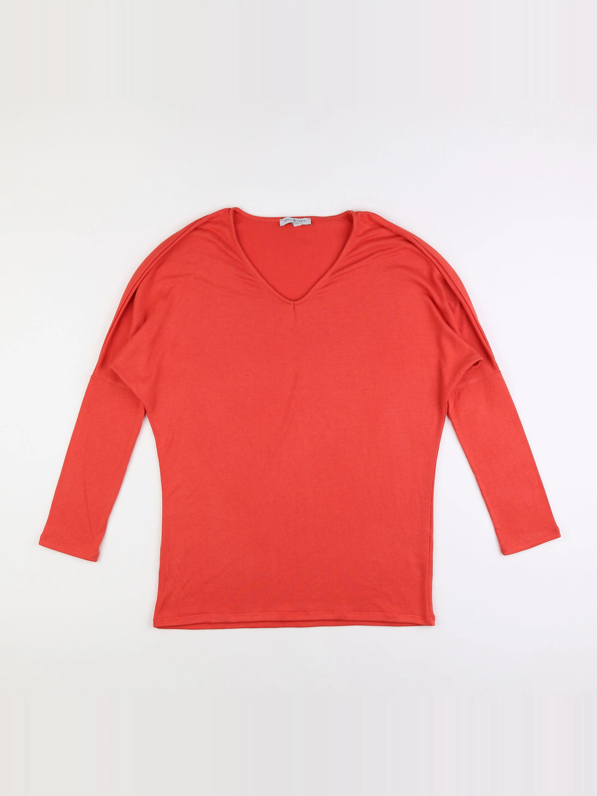 Envie de fraise - tee-shirt grossesse orange - 36 à 38