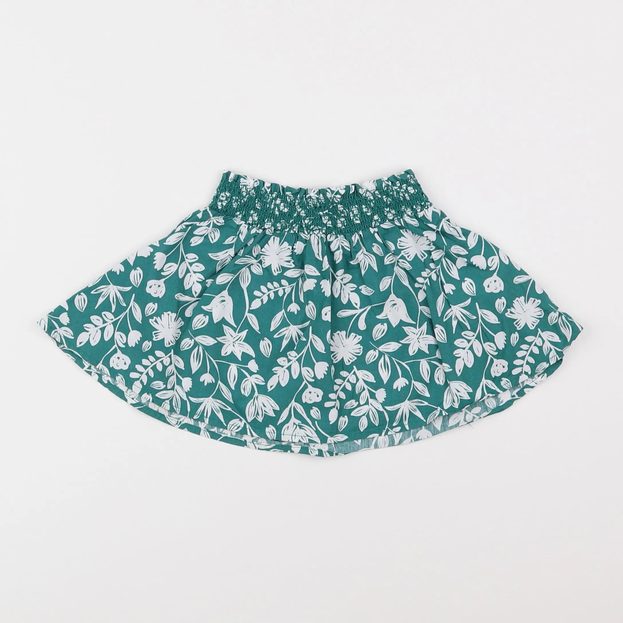 Vertbaudet - jupe vert - 2 ans
