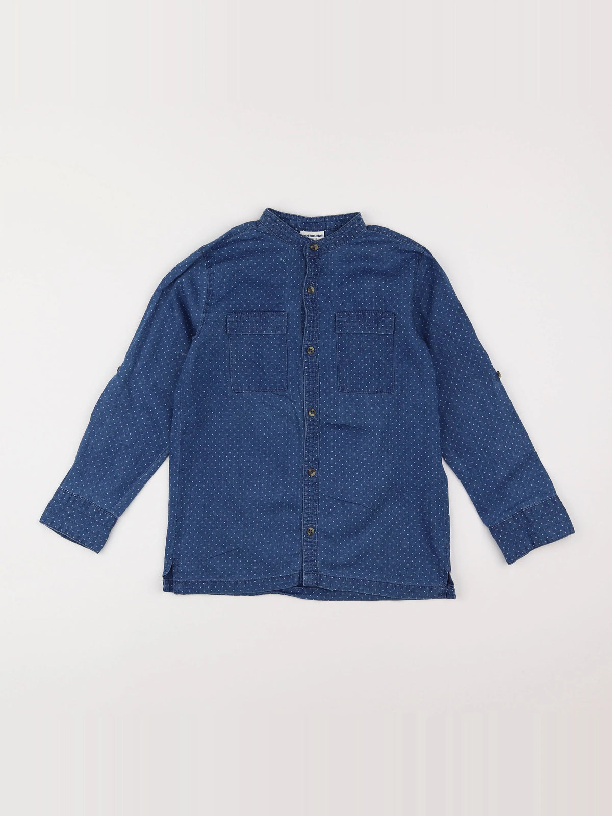 Vertbaudet - chemise bleu - 8 ans