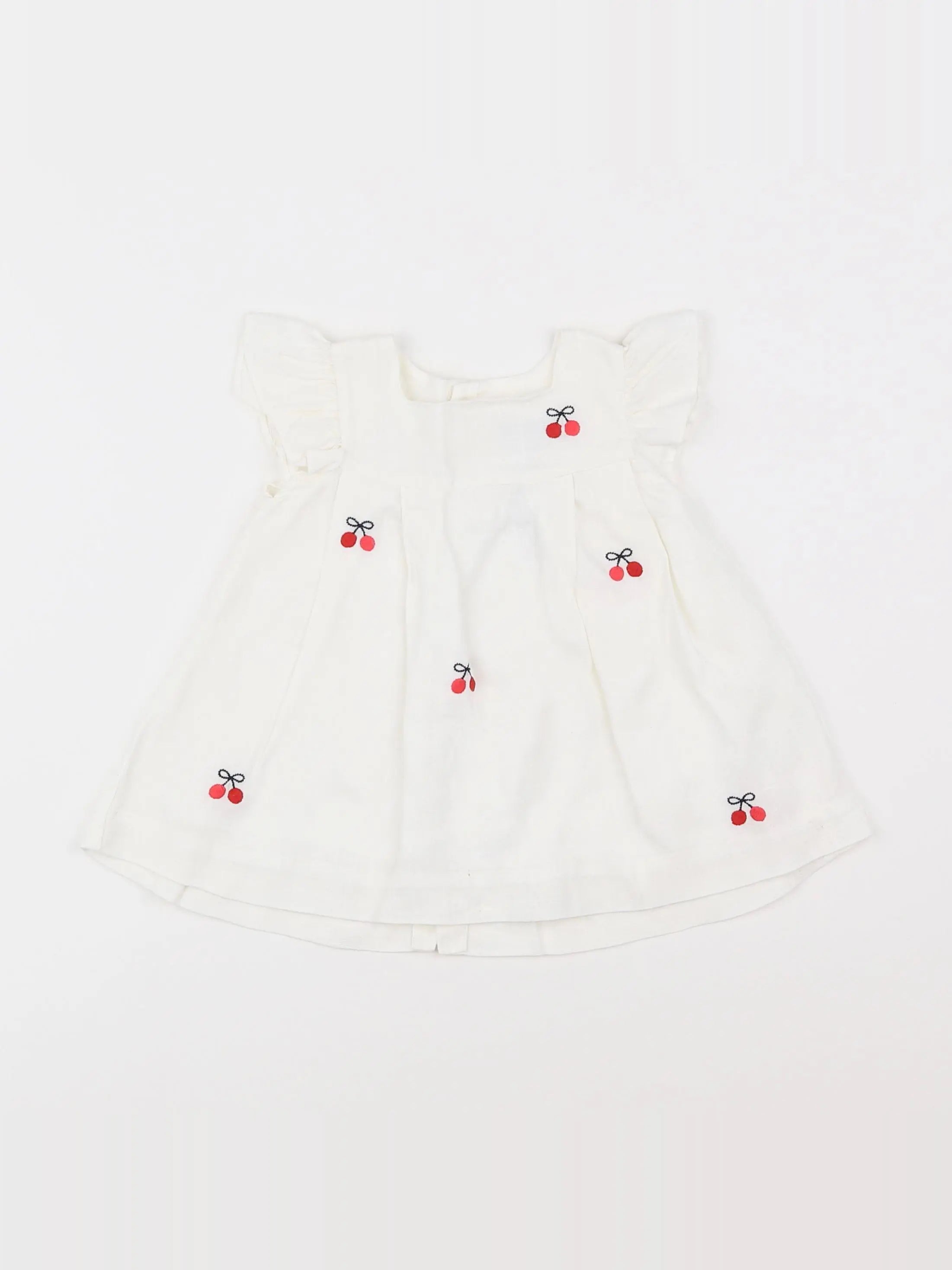 Jacadi - robe blanc - 6 mois