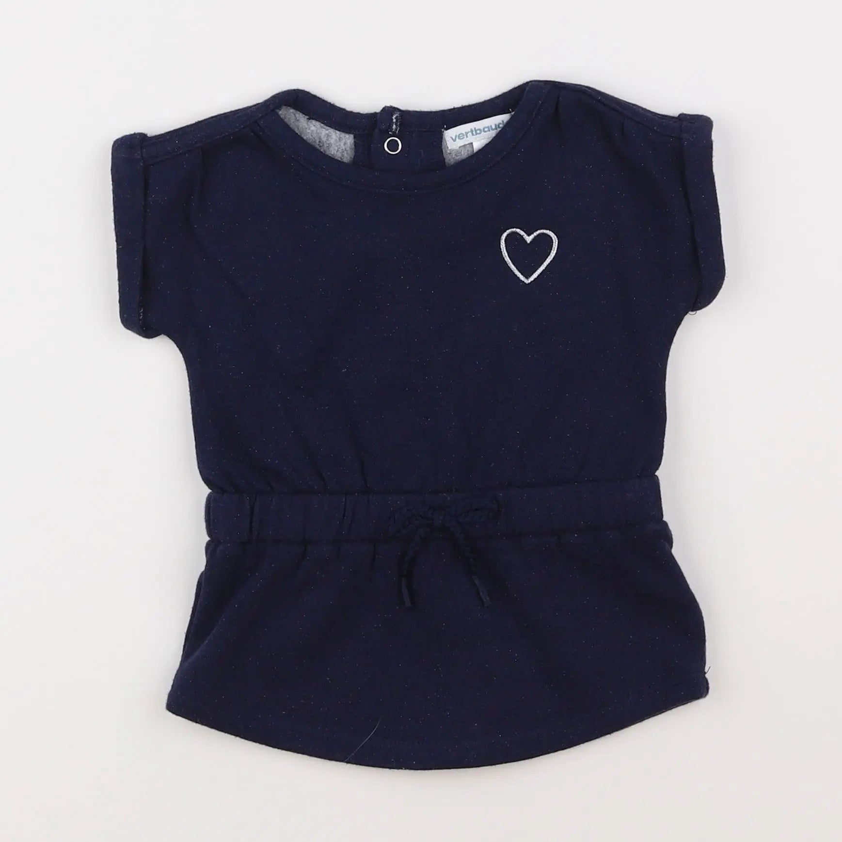 Vertbaudet - robe bleu - 6 mois