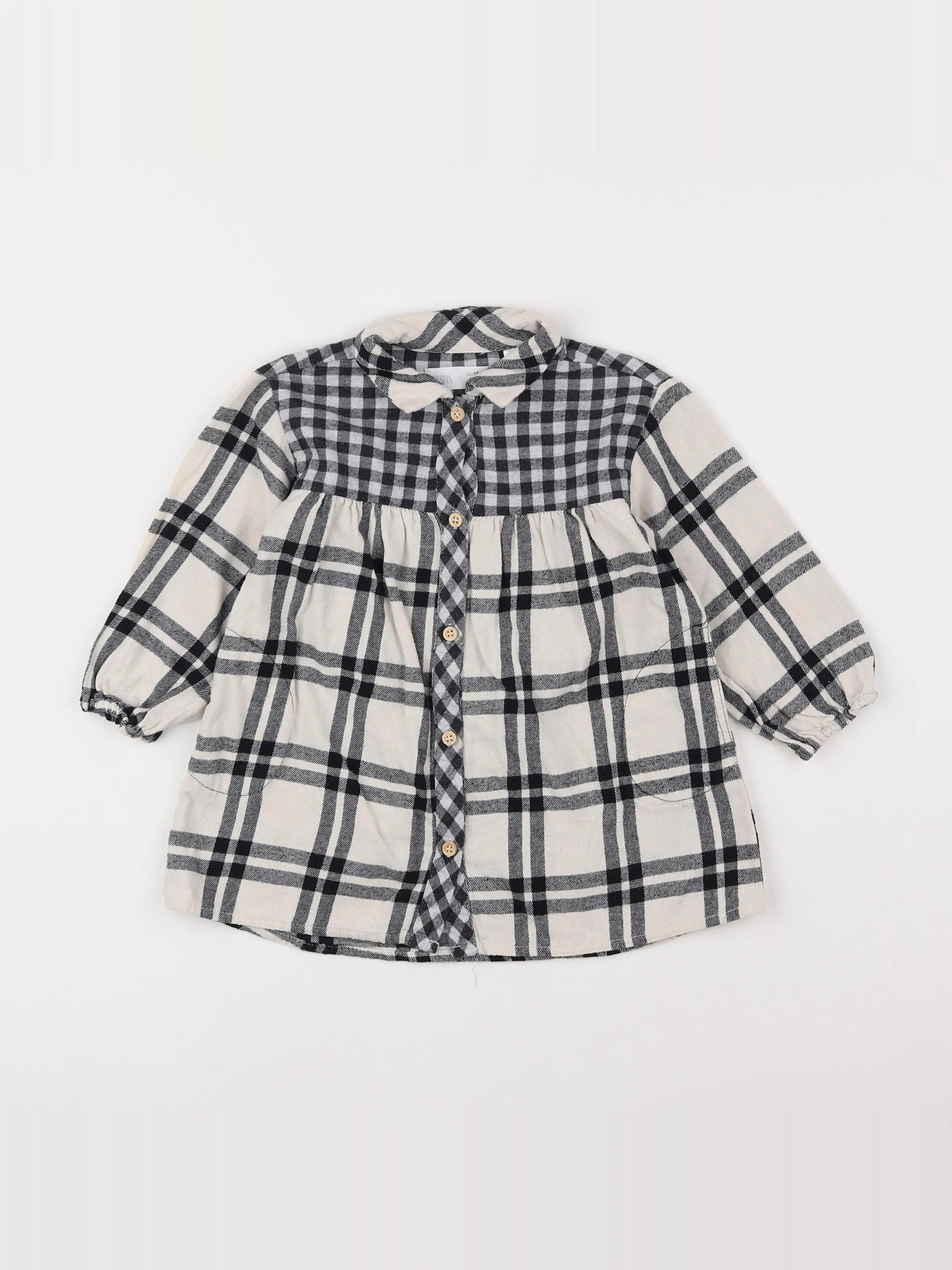 Zara - robe noir - 18 mois à 2 ans