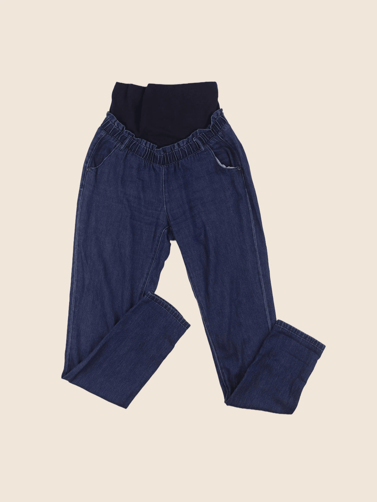 Vertbaudet - jean grossesse bleu - 34