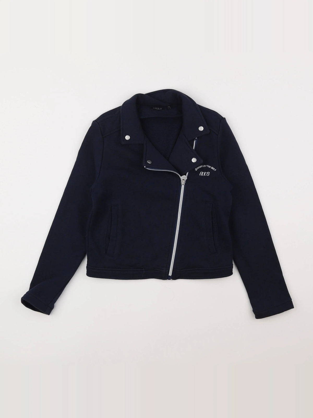 IKKS - veste bleu - 8 ans