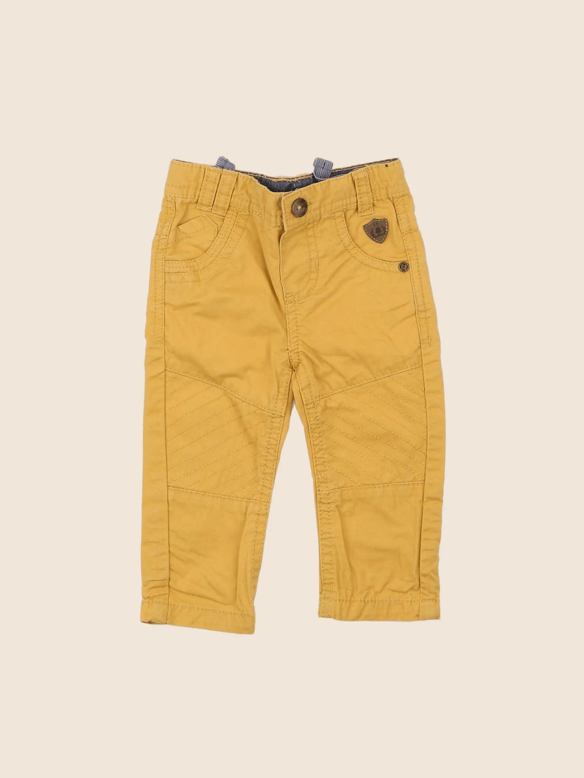 Tape à l'oeil - pantalon jaune - 3 mois