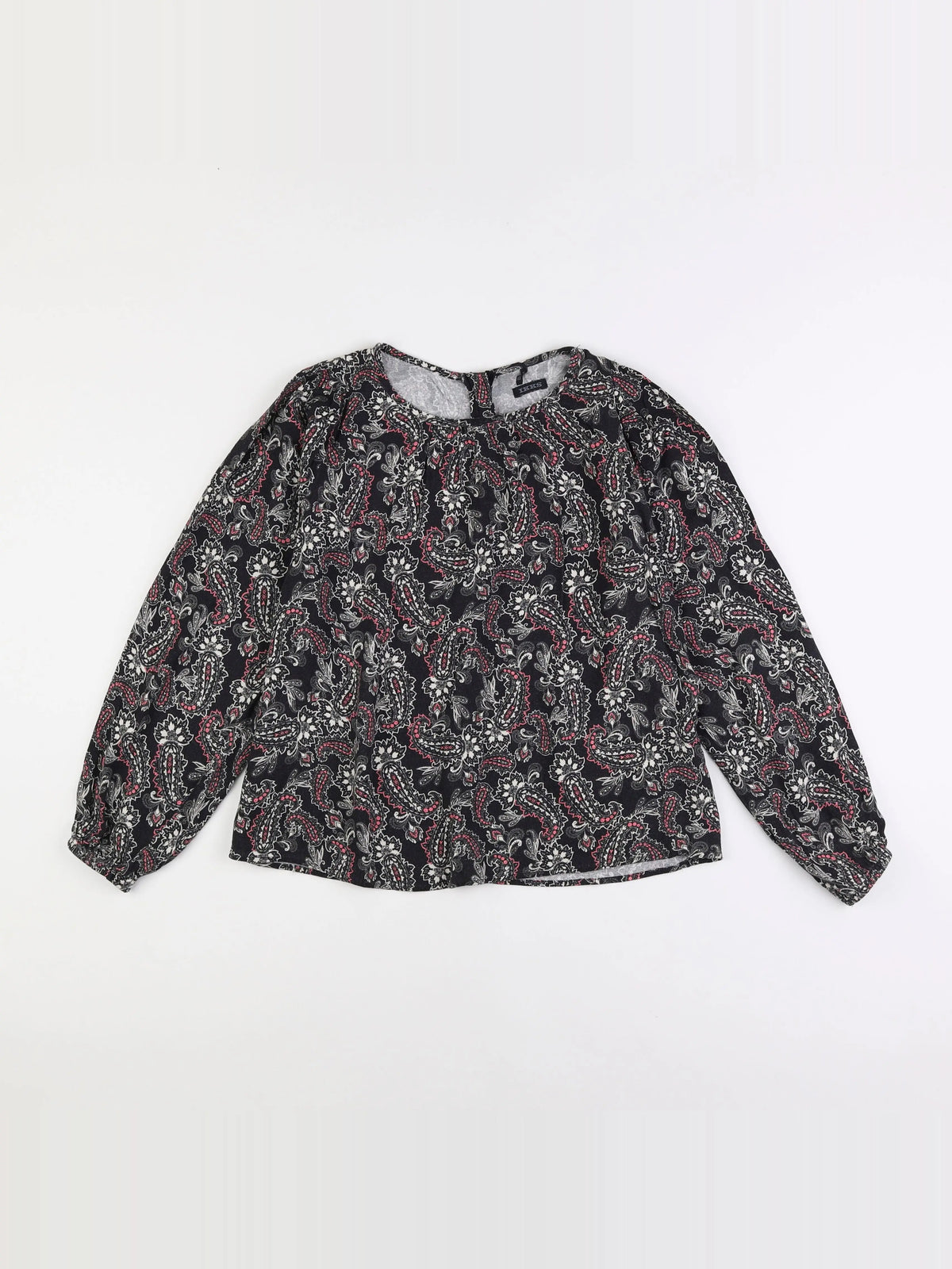 IKKS - blouse noir - 10 ans