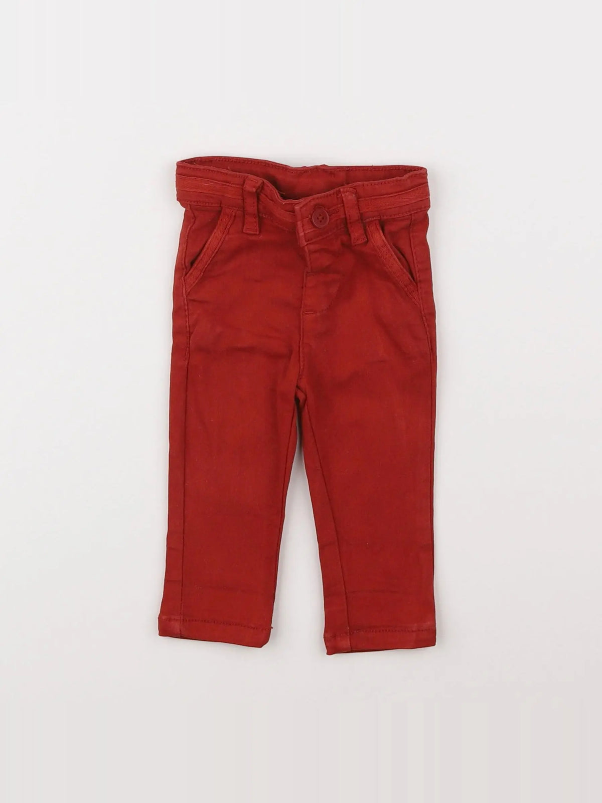 Tape à l'oeil - pantalon rouge - 3 mois