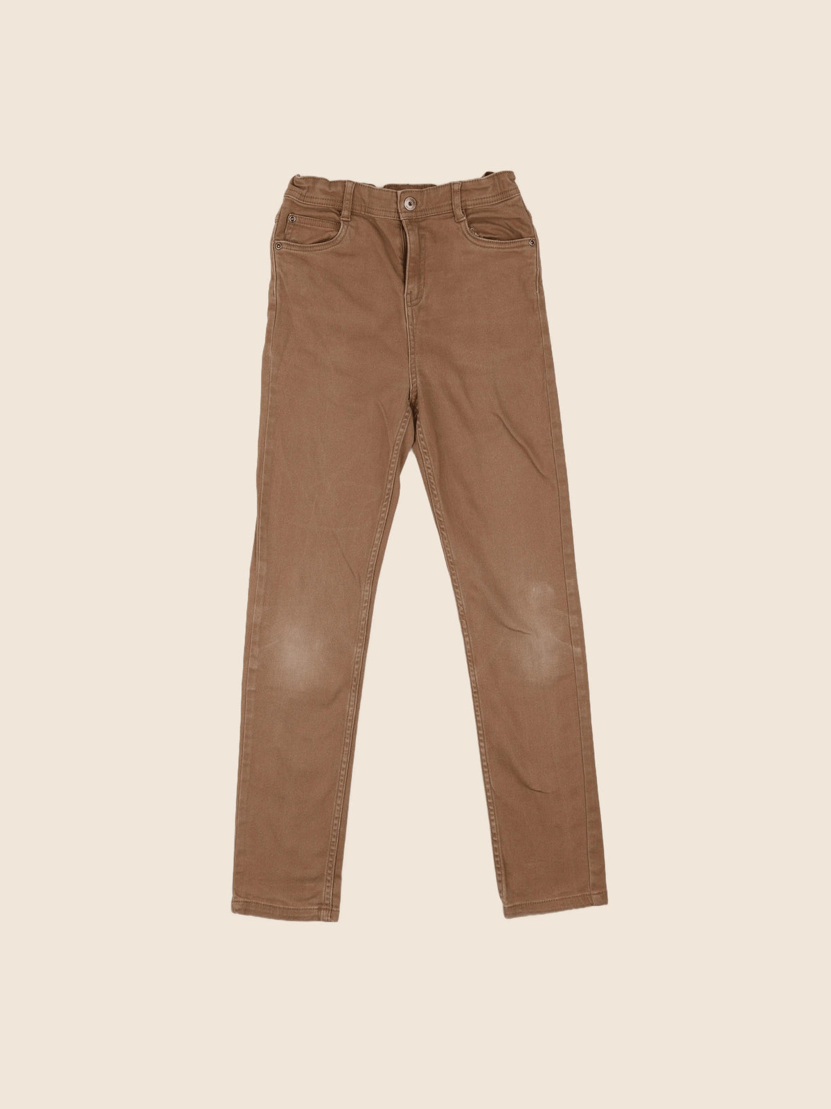 Vertbaudet - jean marron - 12 ans