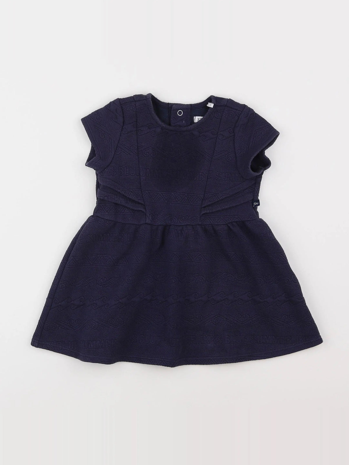 IKKS - robe bleu - 18 mois
