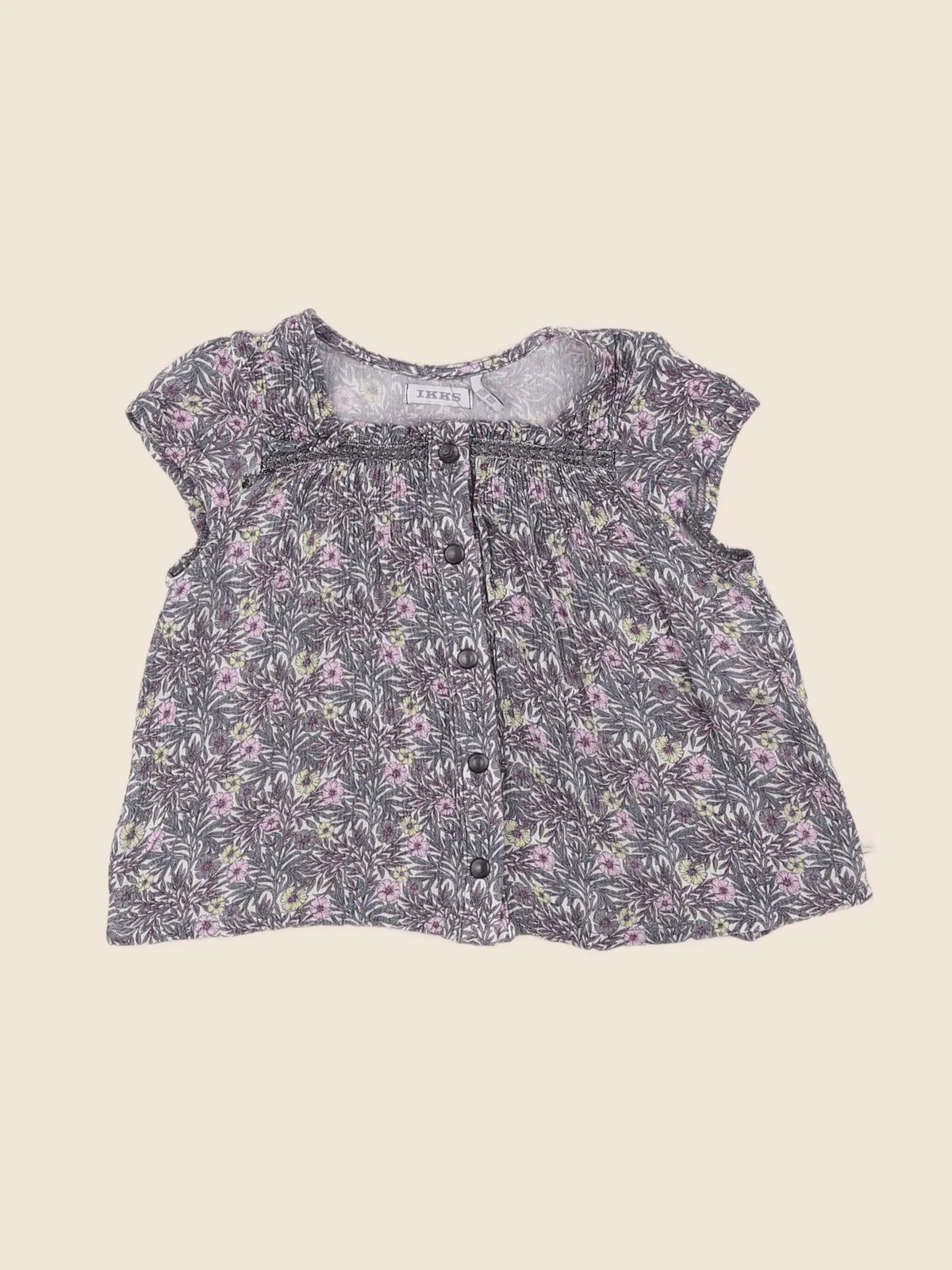 IKKS - blouse violet - 18 mois