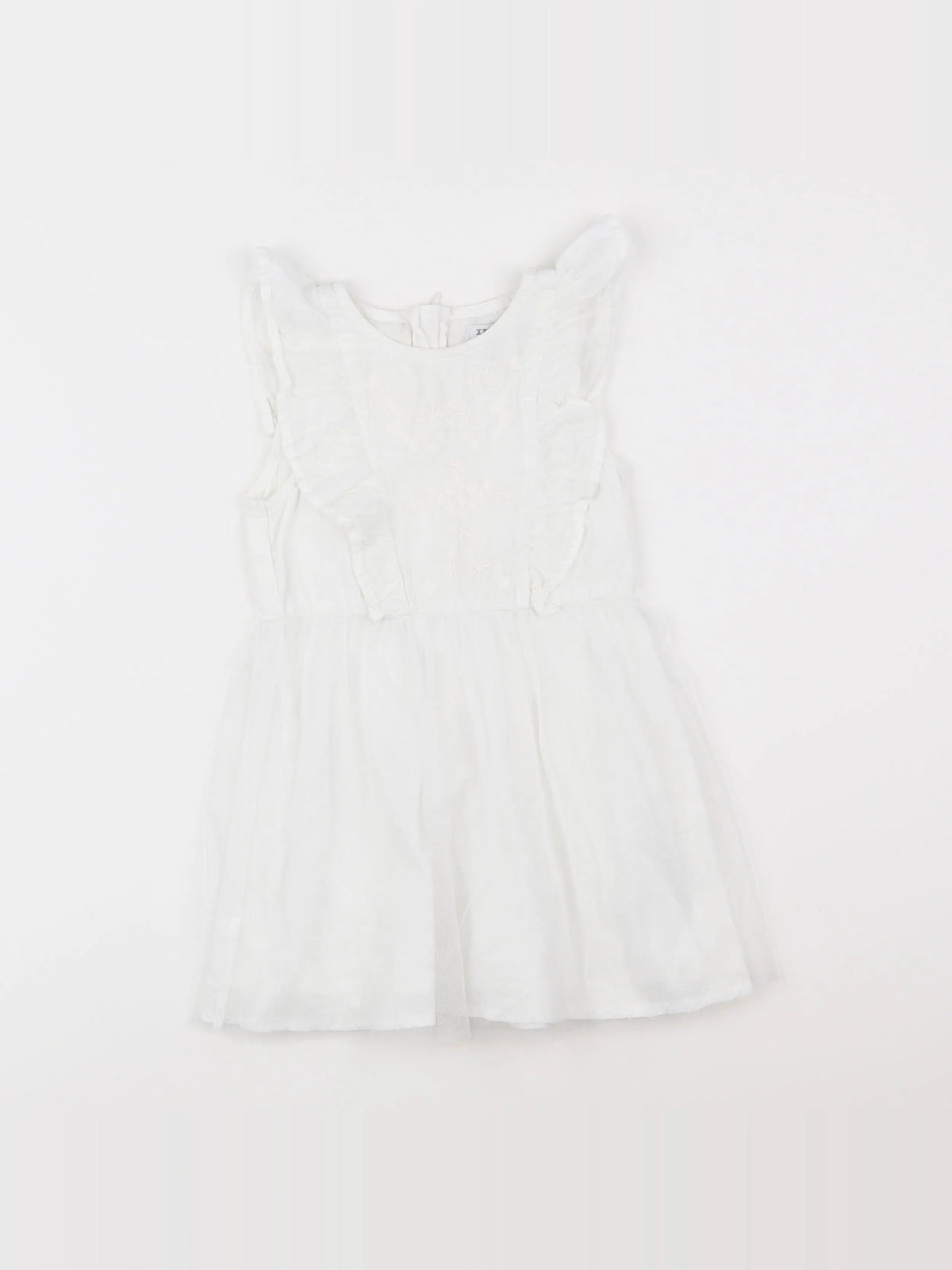 IKKS - robe blanc - 2 ans