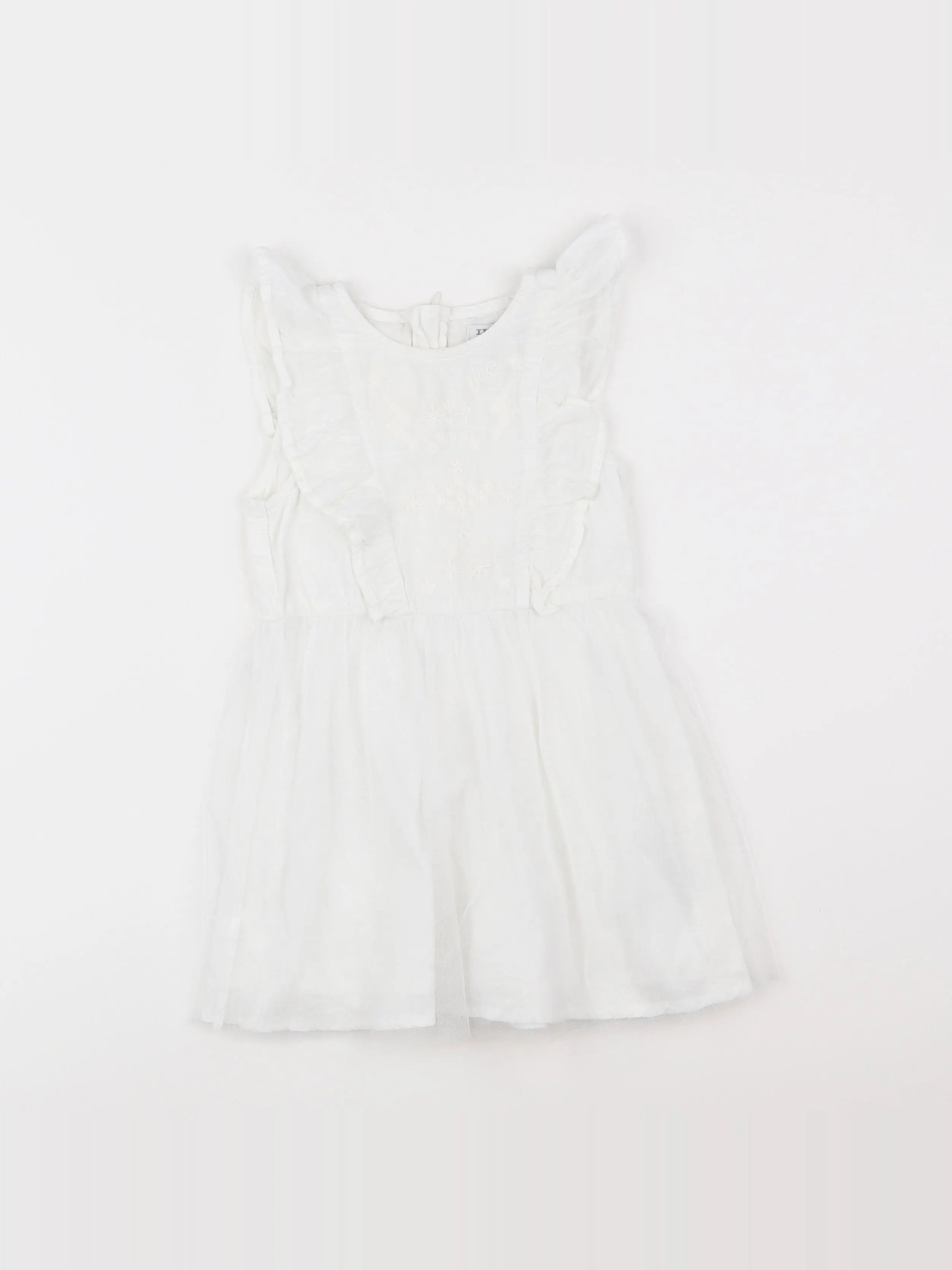 IKKS - robe blanc - 2 ans