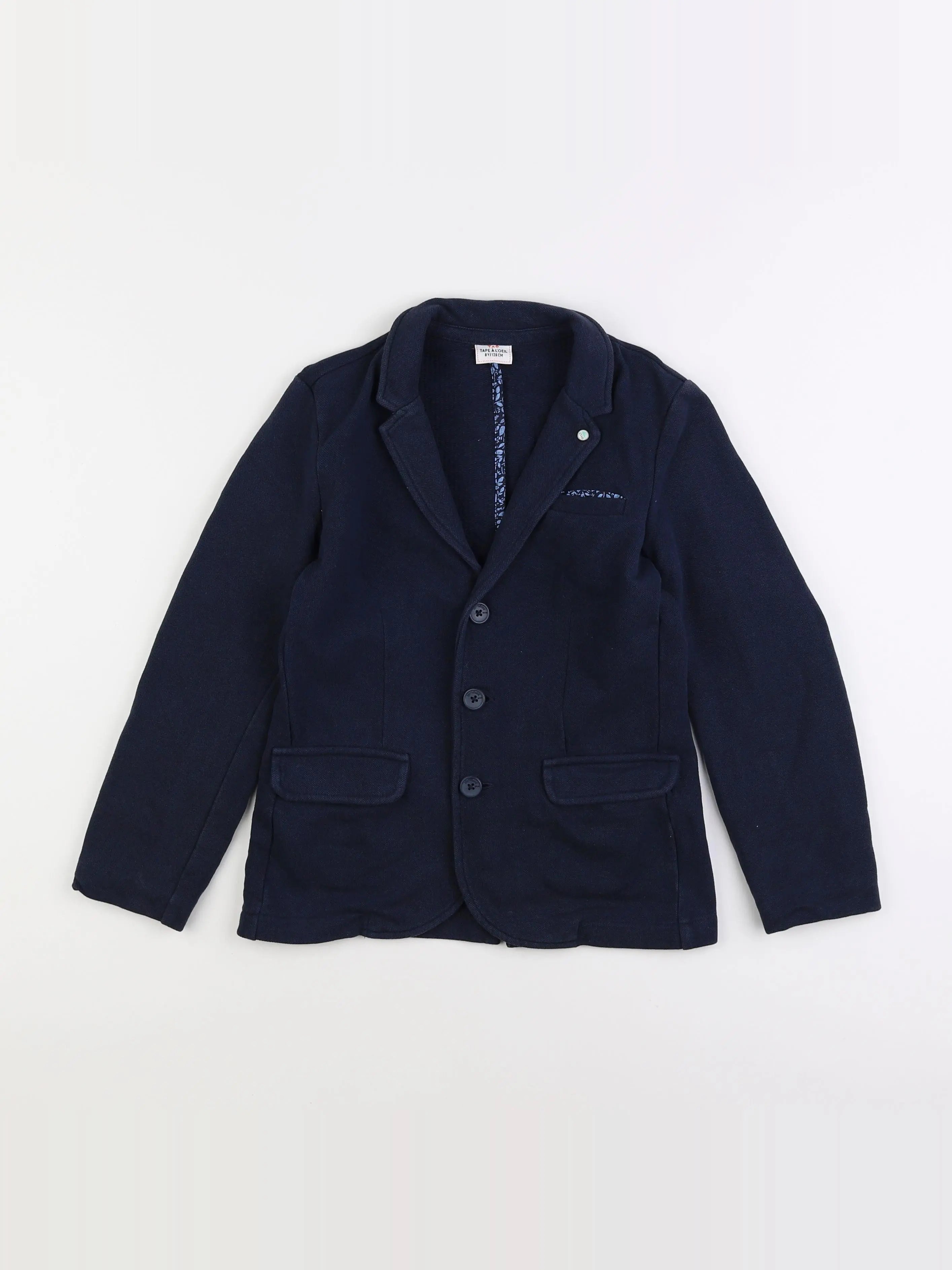 Tape à l'oeil - veste bleu - 8 ans