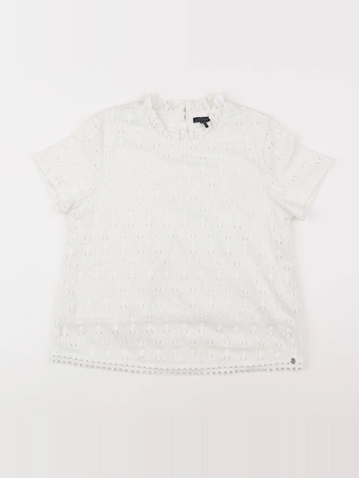 IKKS - blouse blanc - 12 ans