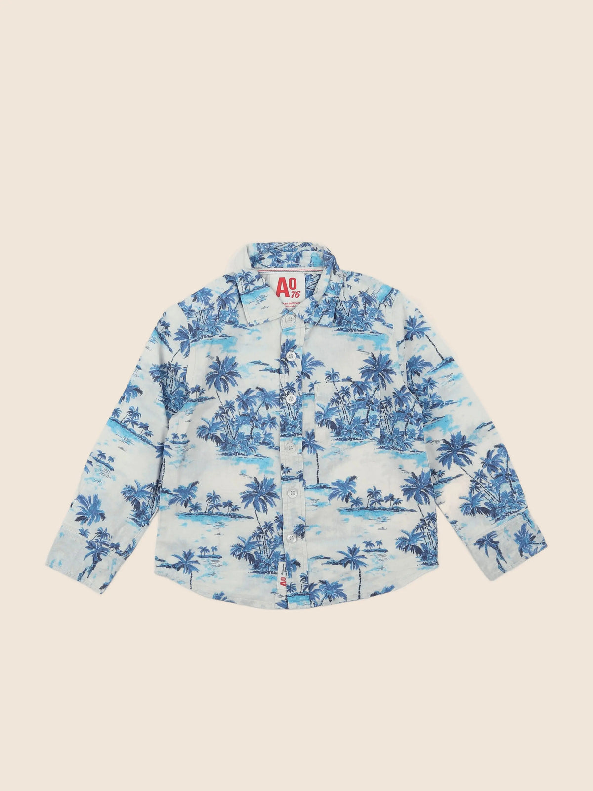 American Outfitters - chemise bleu - 4 ans