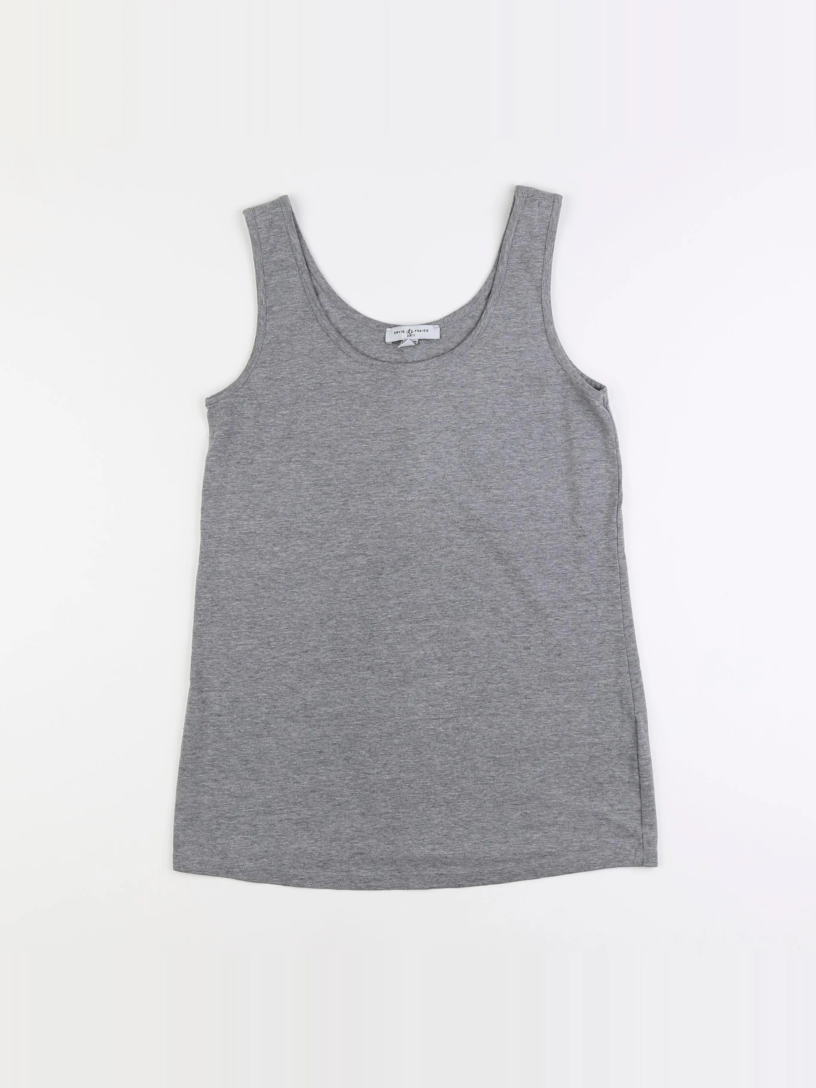 Envie de fraise - débardeur grossesse gris - 36 à 38