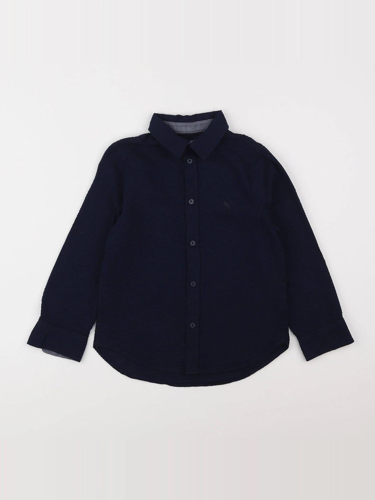 H&M - chemise bleu - 4/5 ans