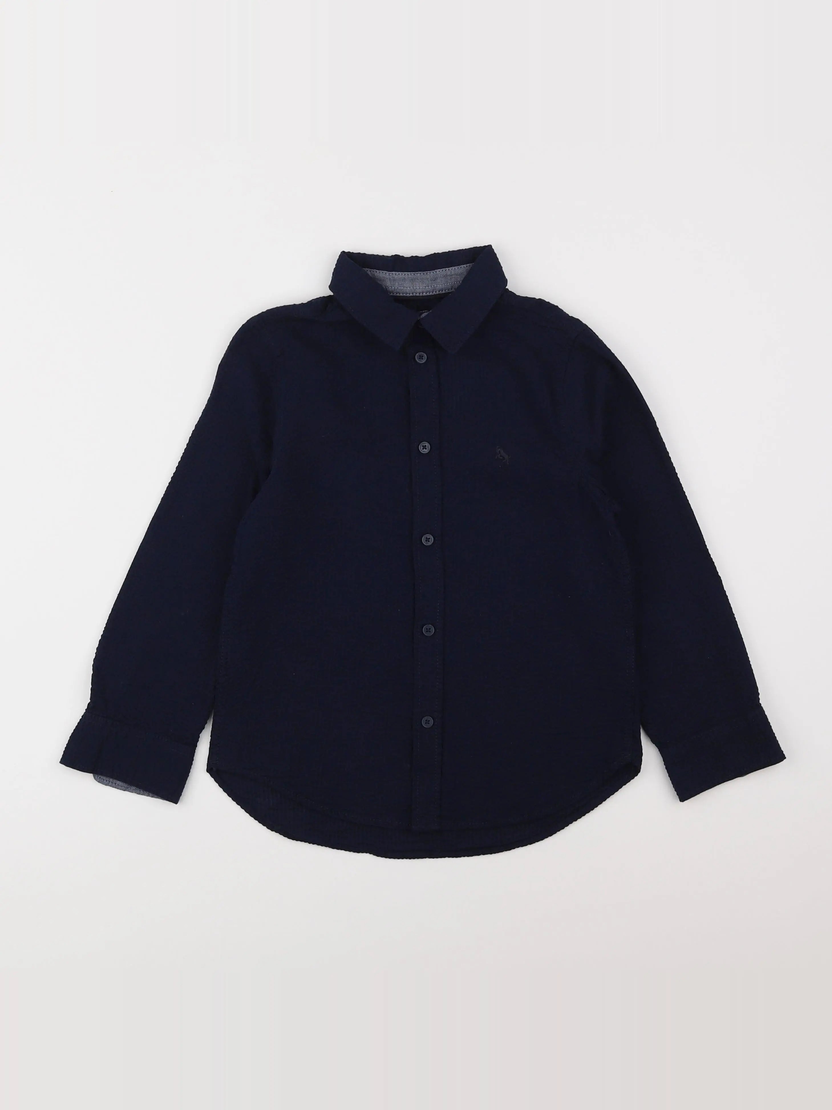 H&M - chemise bleu - 4/5 ans