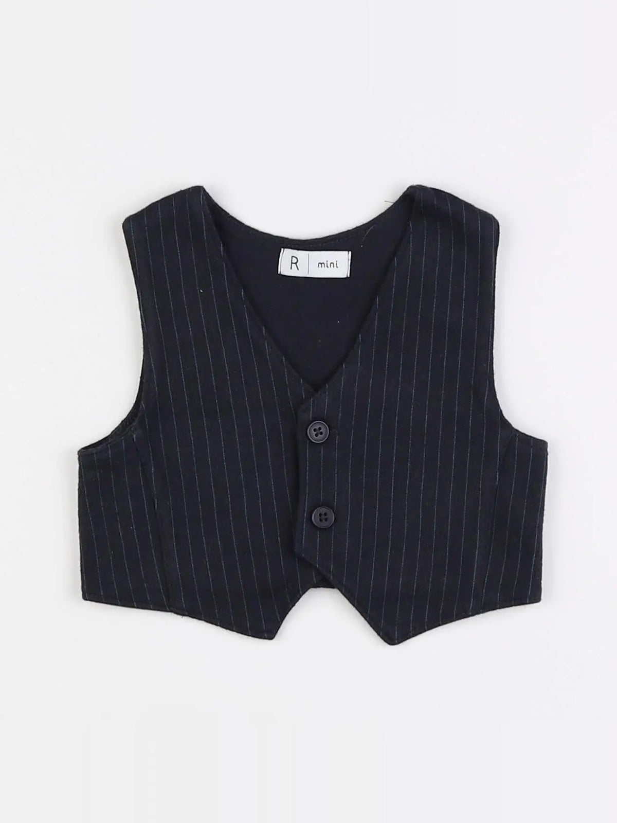 La Redoute - gilet noir - 6 mois