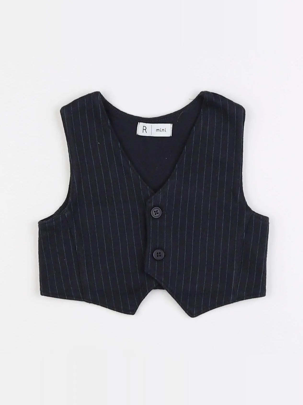 La Redoute - gilet noir - 6 mois