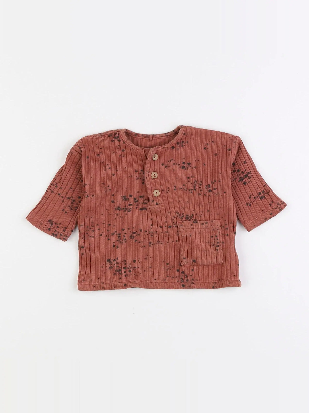 Play Up - tee-shirt marron - 3 mois