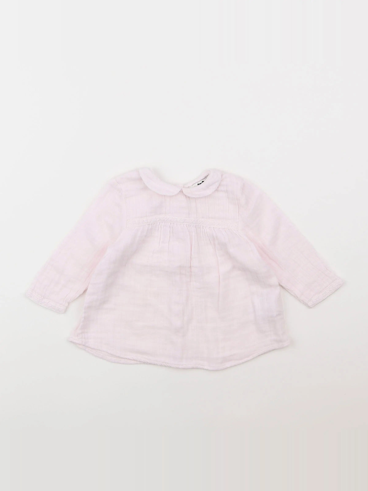 Cyrillus - blouse rose - 9 mois