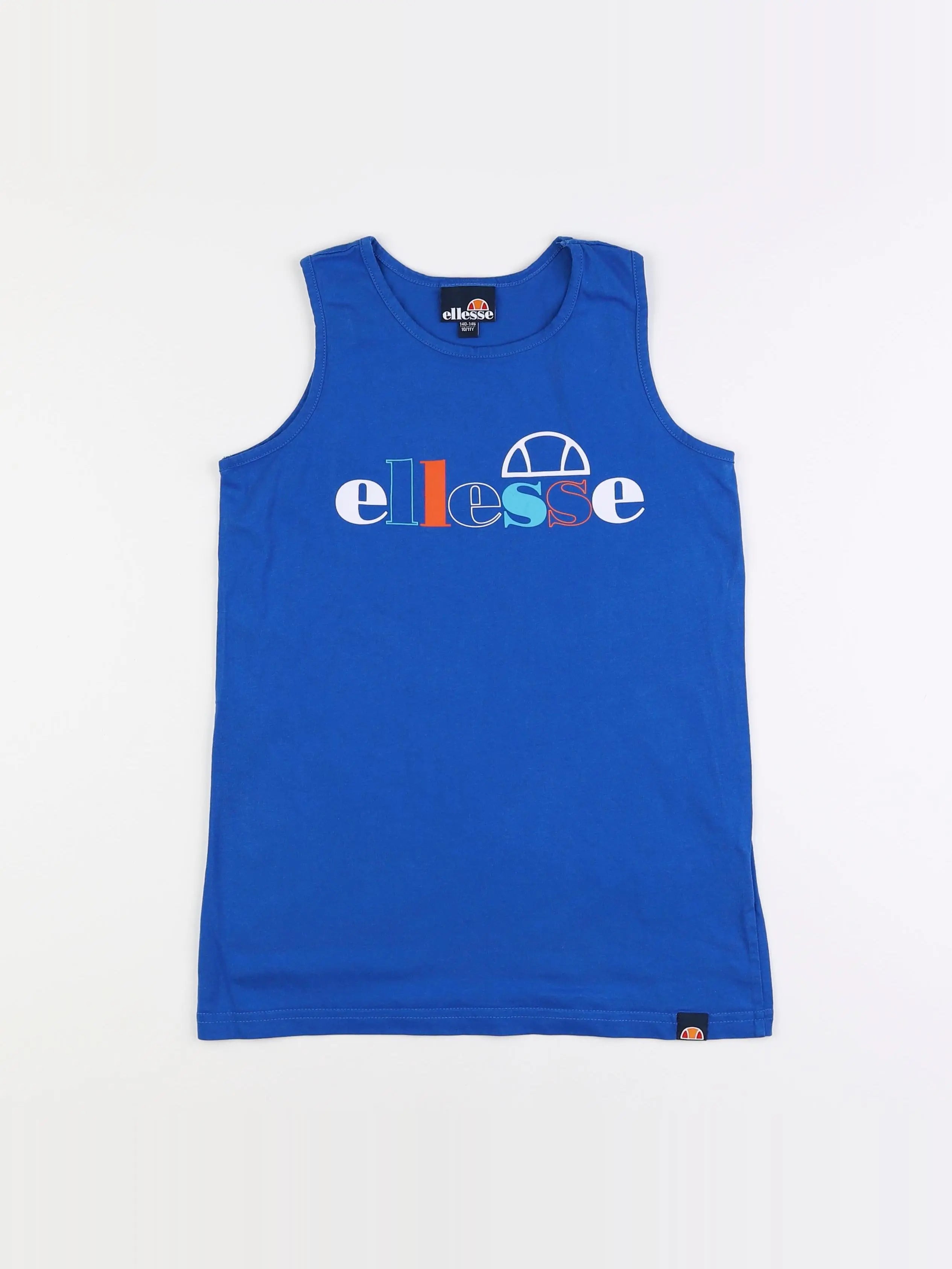 Ellesse - débardeur bleu - 10/11 ans