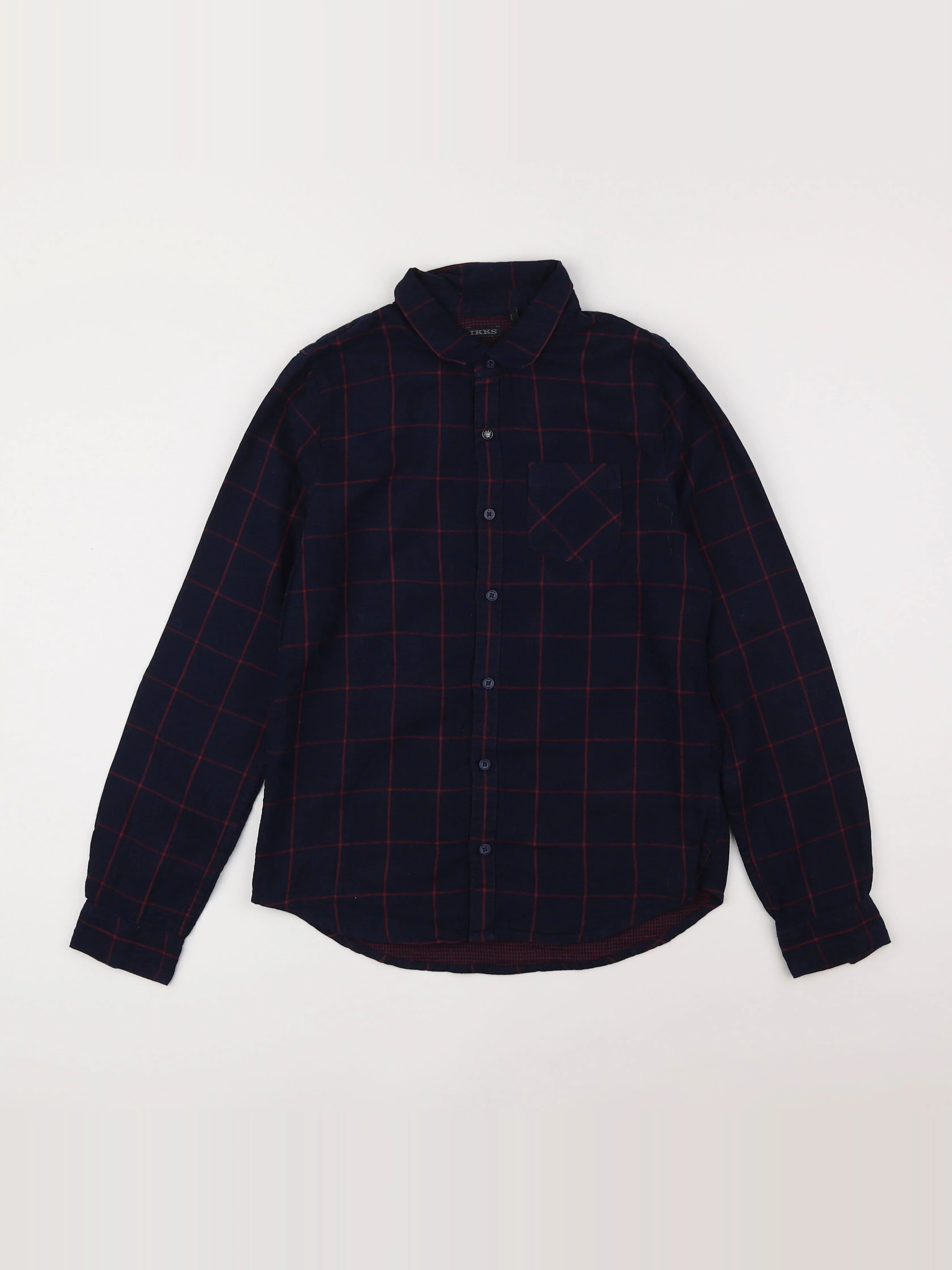 IKKS - chemise bleu - 12 ans