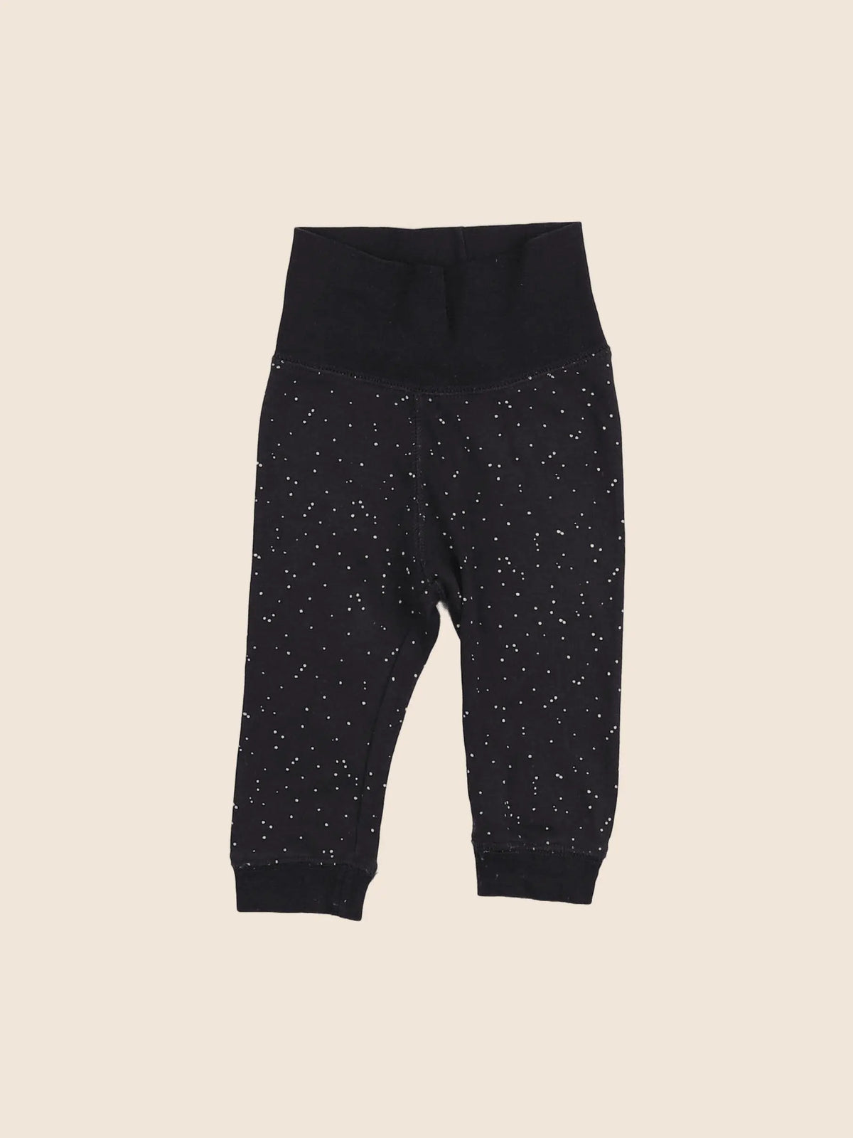 H&M - legging noir - 3/6 mois