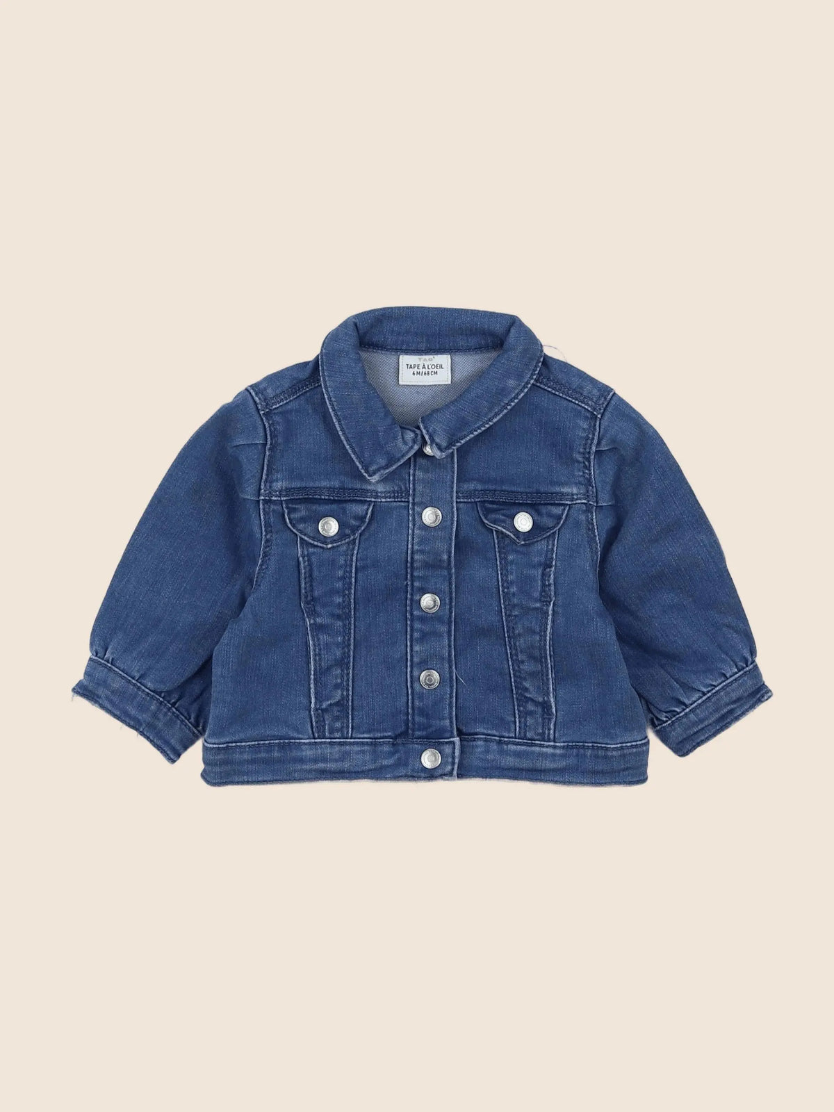Tape à l'oeil - veste bleu - 6 mois