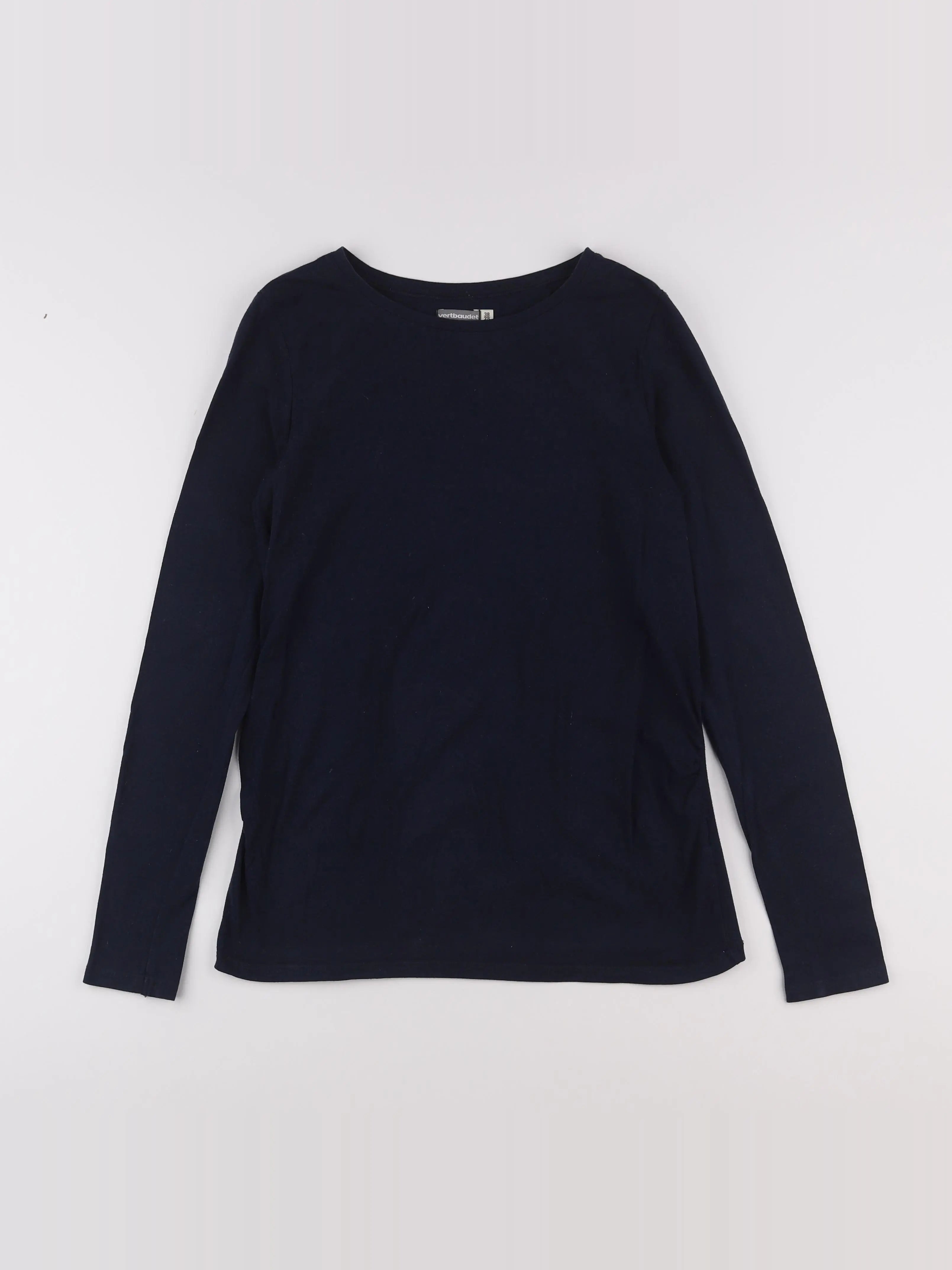 Vertbaudet - tee-shirt grossesse bleu - 38 à 40