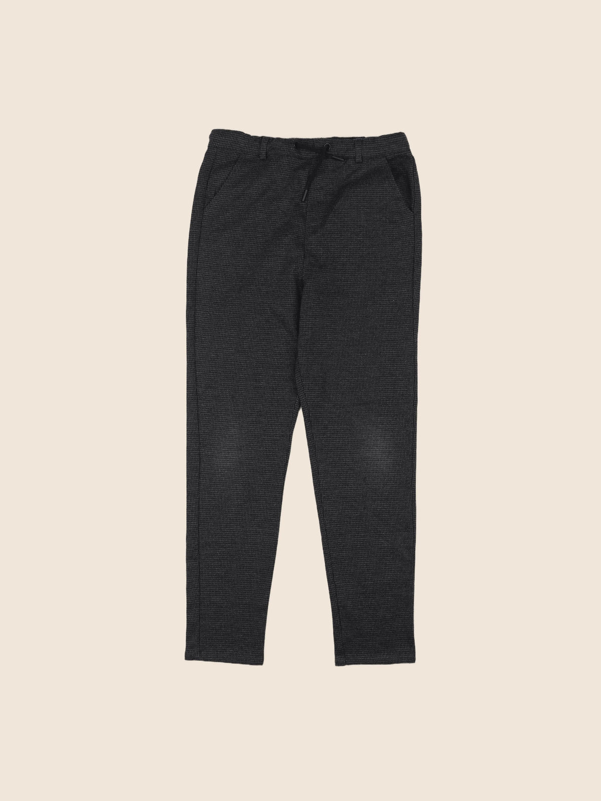 Vertbaudet - pantalon marron, noir - 12 ans