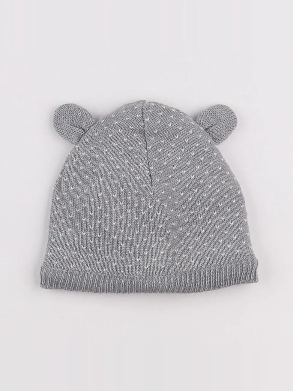 Petit Bateau - bonnet gris - 12 mois