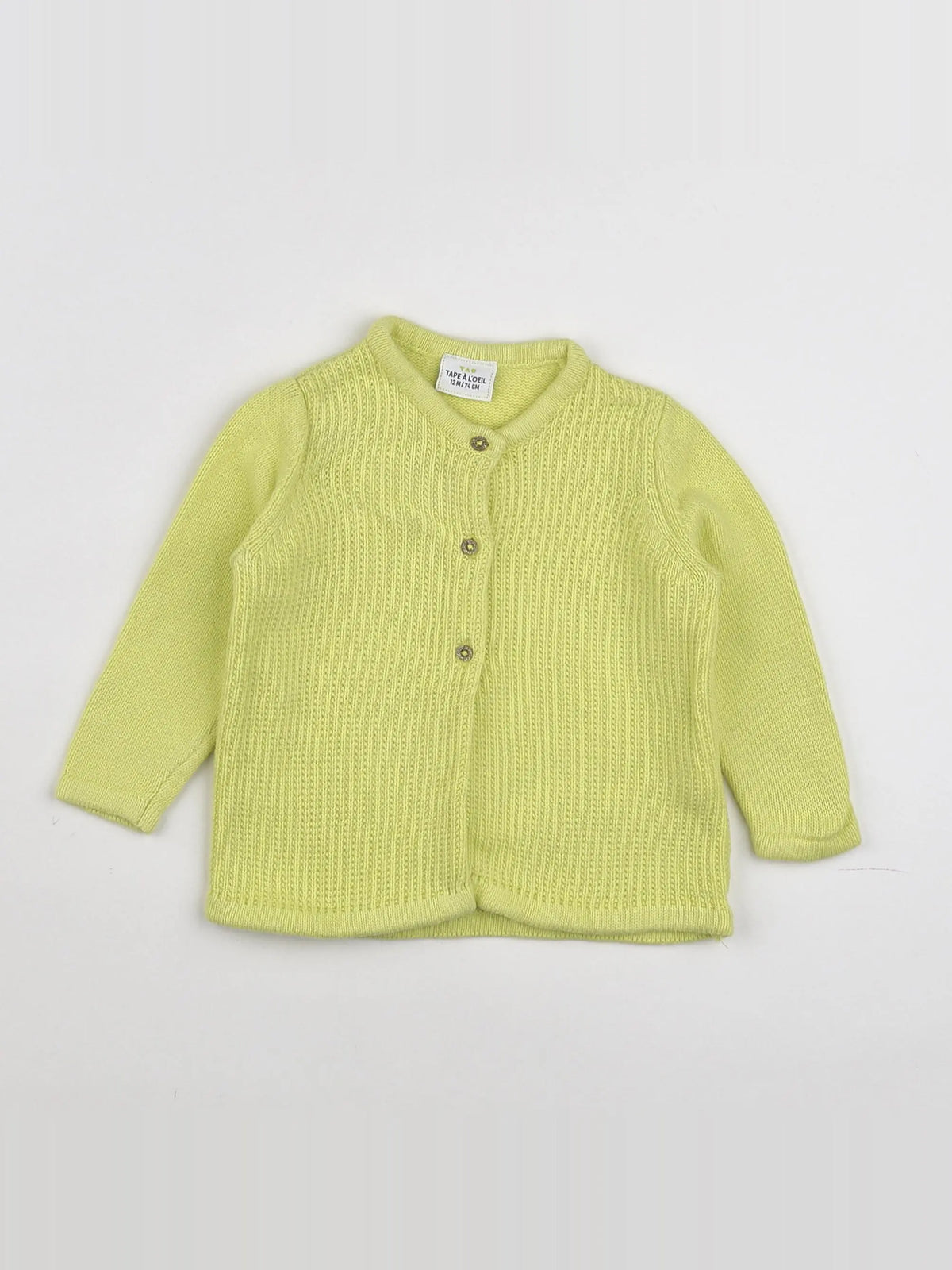 Tape à l'oeil - gilet jaune - 12 mois