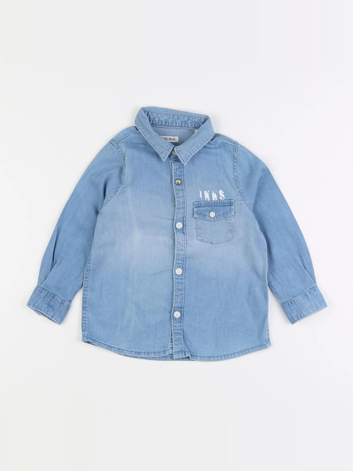 IKKS - chemise bleu - 18 mois