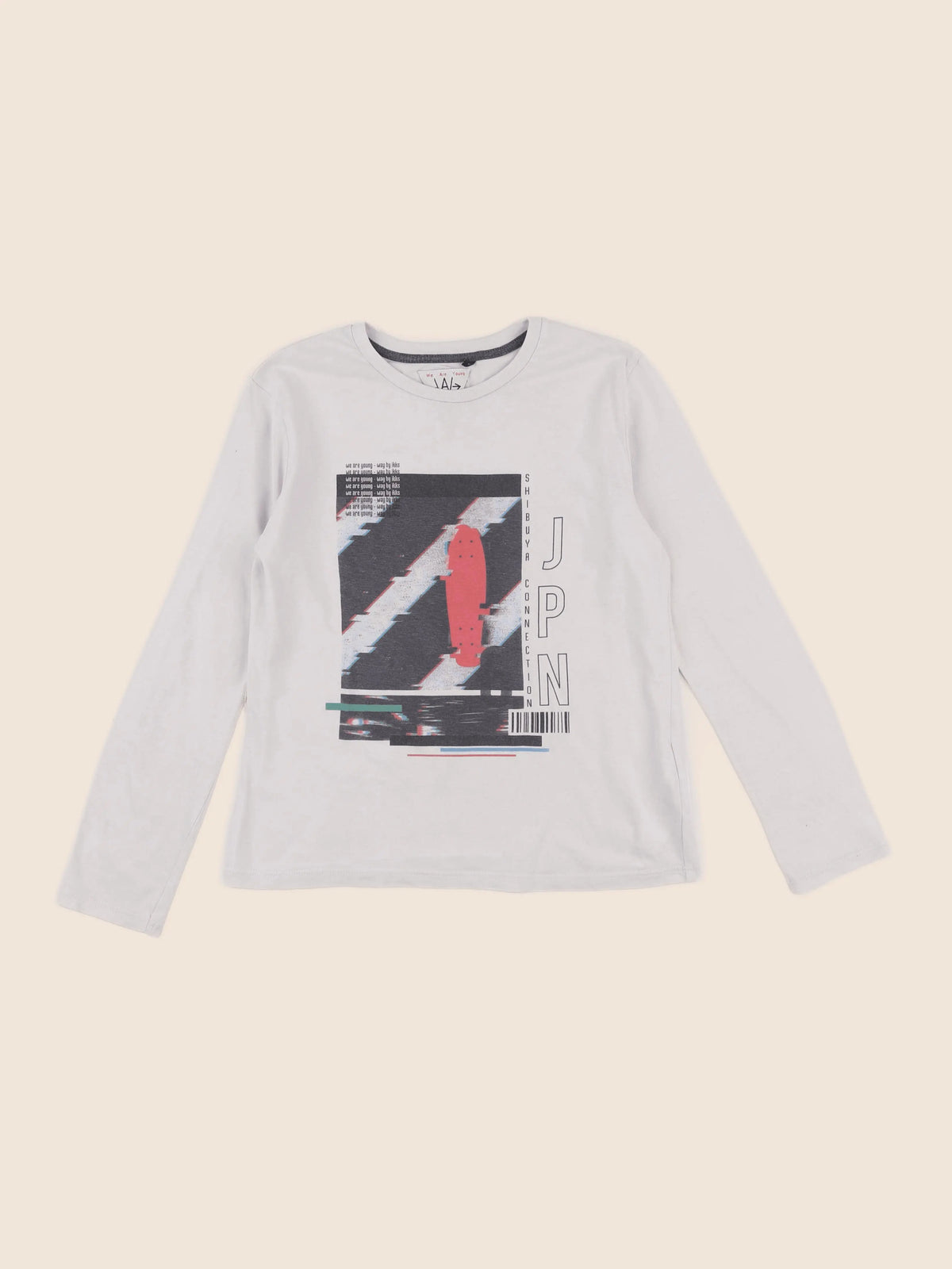 IKKS - tee-shirt multicolore - 10 ans