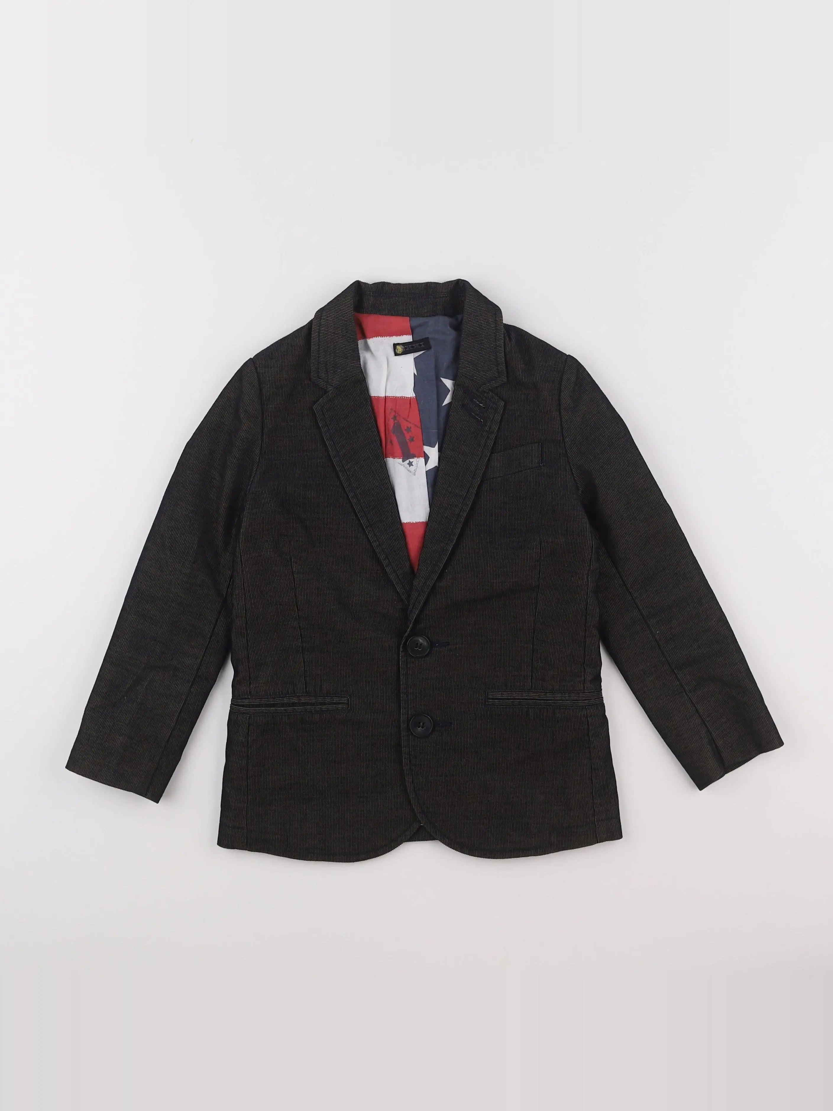 IKKS - veste bleu - 6 ans