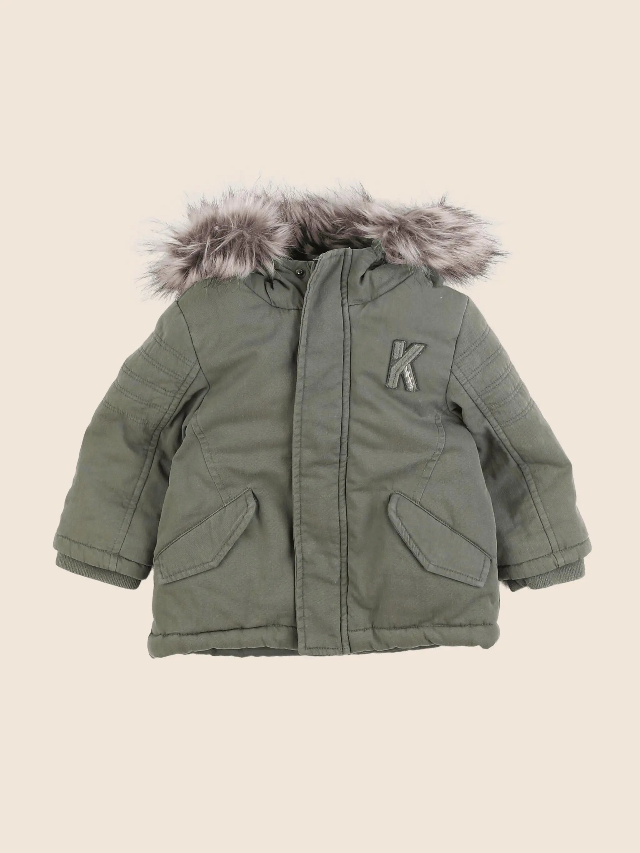 IKKS - parka vert - 12 mois