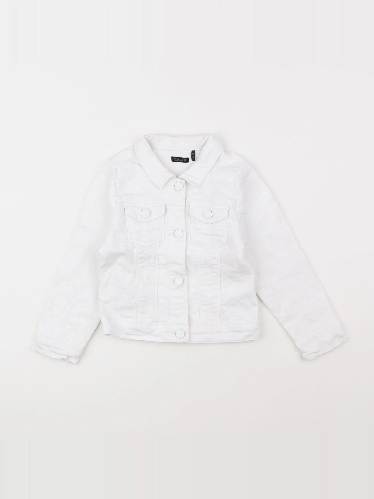 IKKS - veste blanc - 4 ans