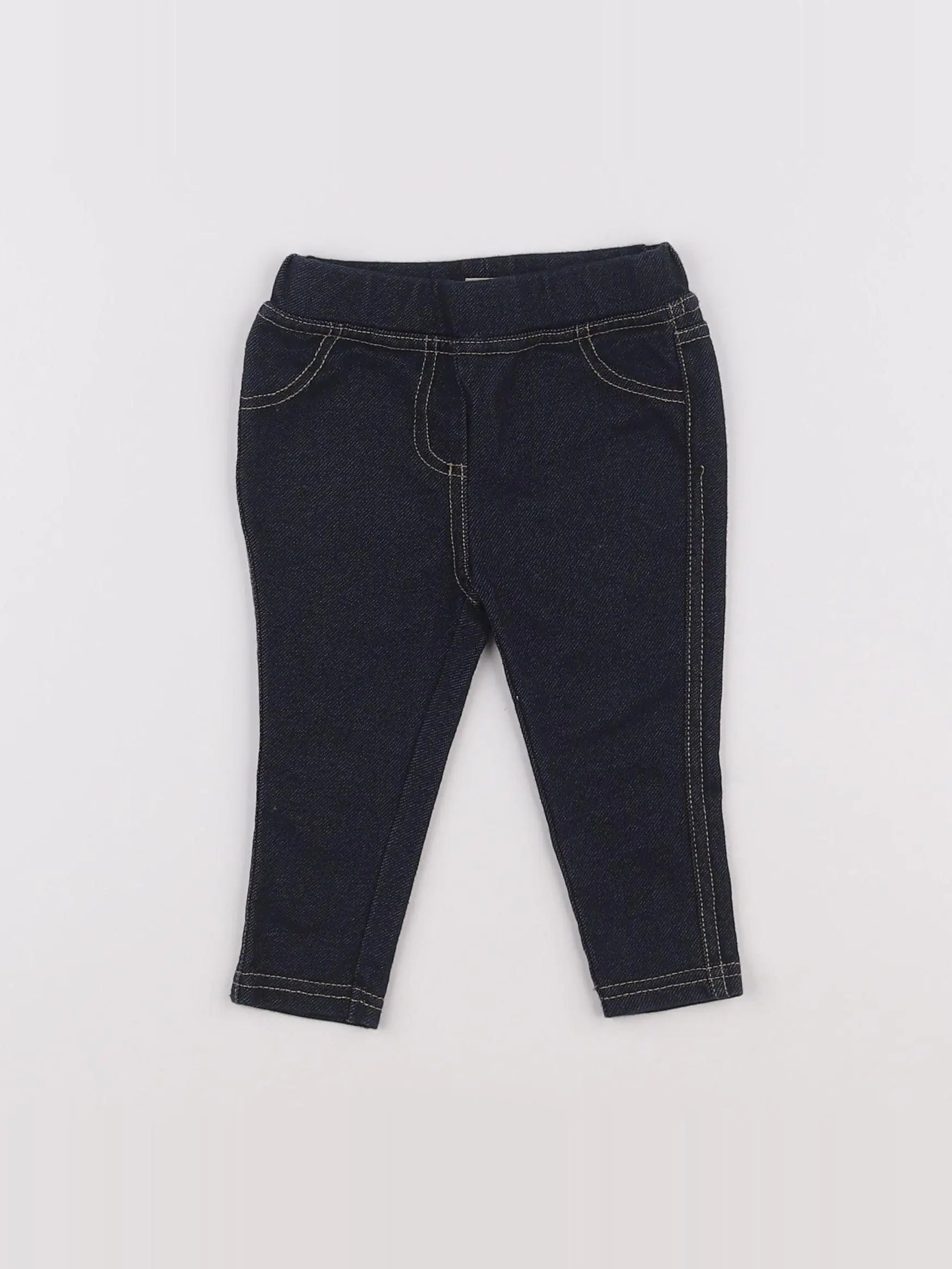 Tape à l'oeil - jegging bleu - 6 mois