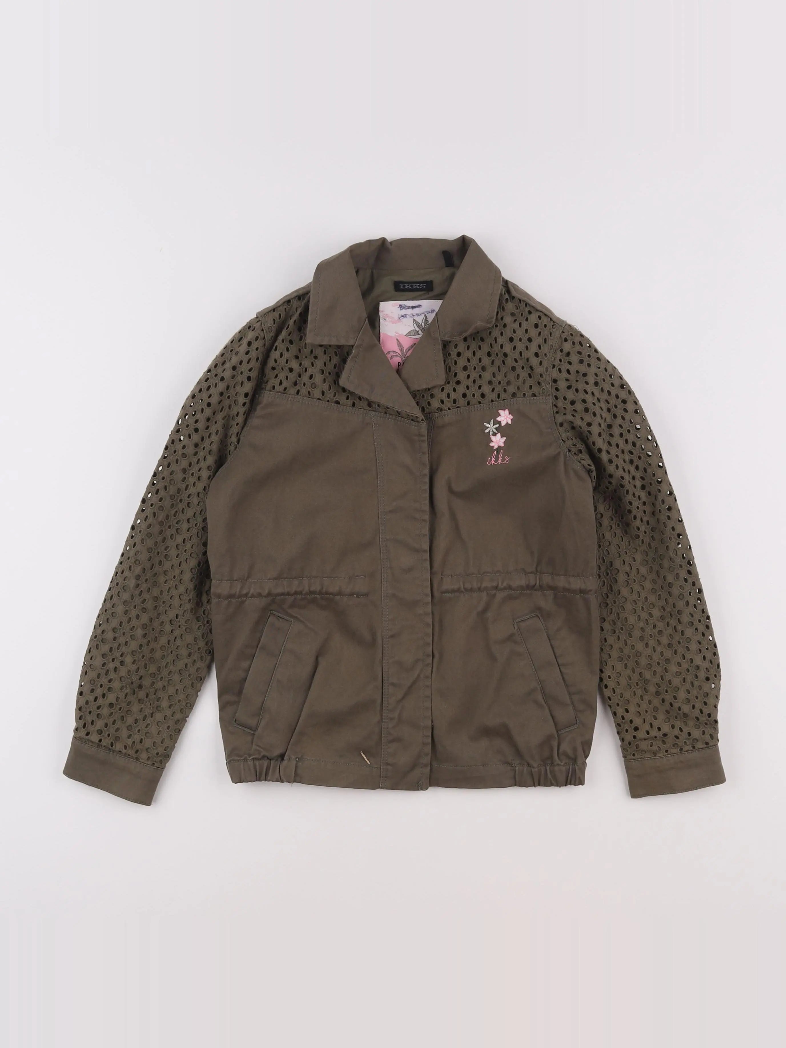 IKKS - veste vert - 6 ans