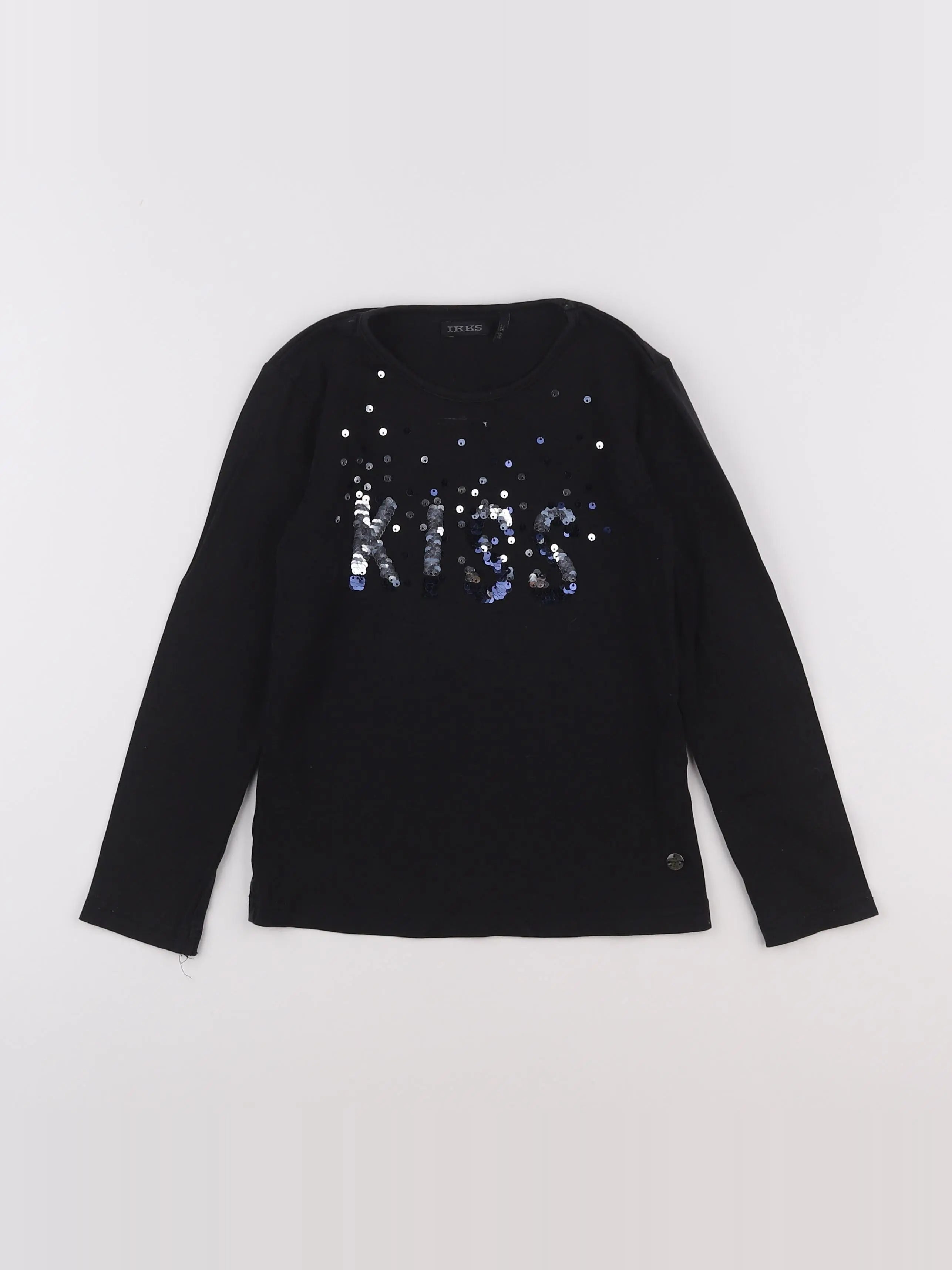 IKKS - tee-shirt noir - 6 ans