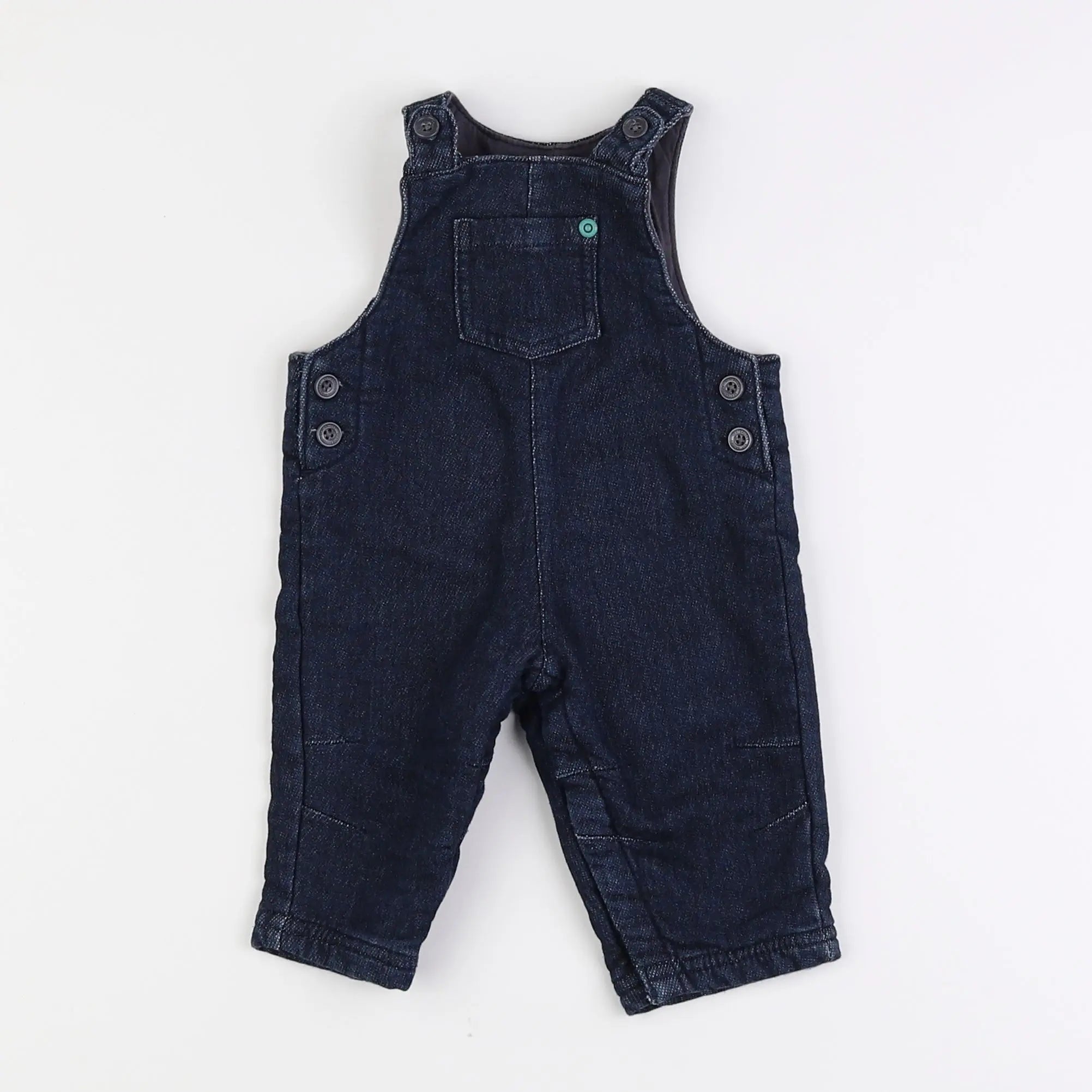 Vertbaudet - combinaison bleu - 3 mois