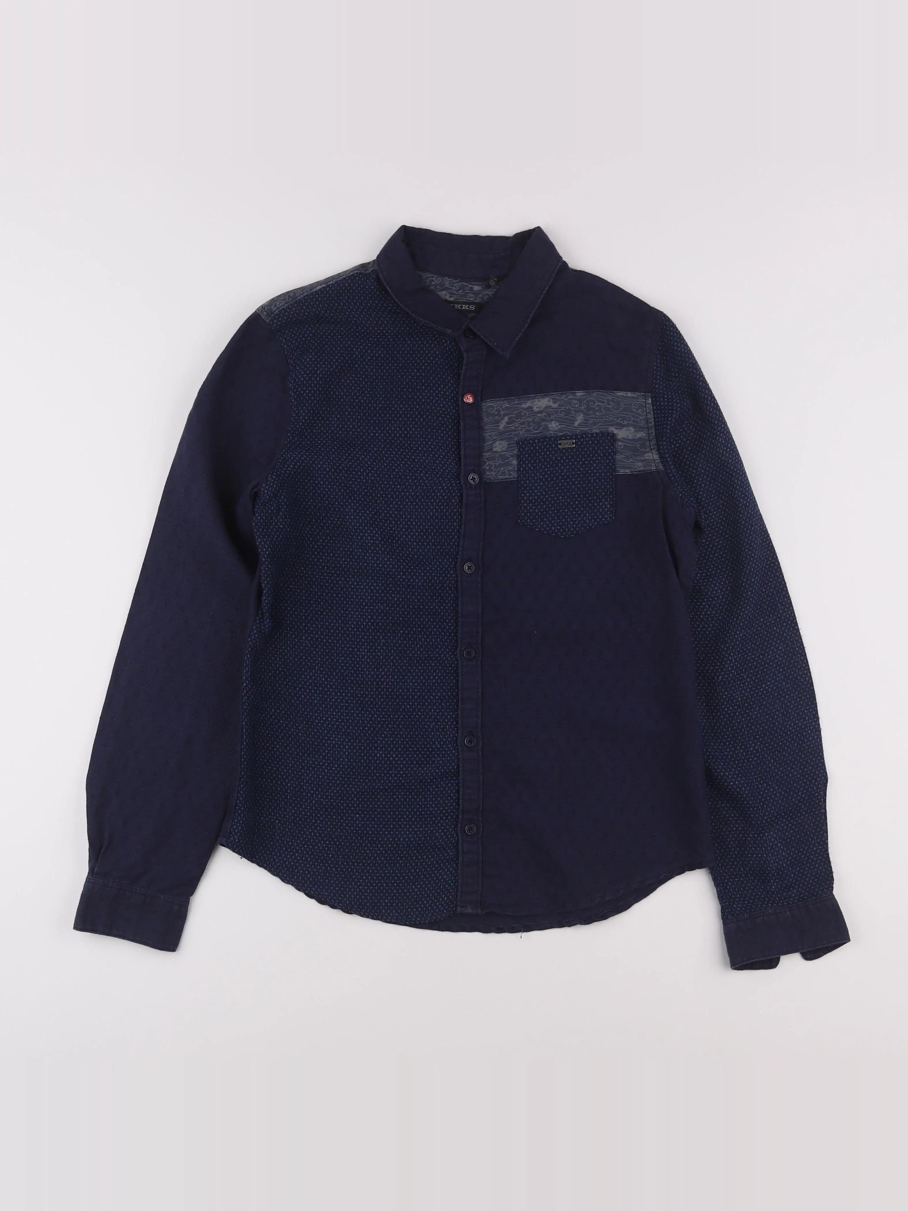 IKKS - chemise bleu - 12 ans