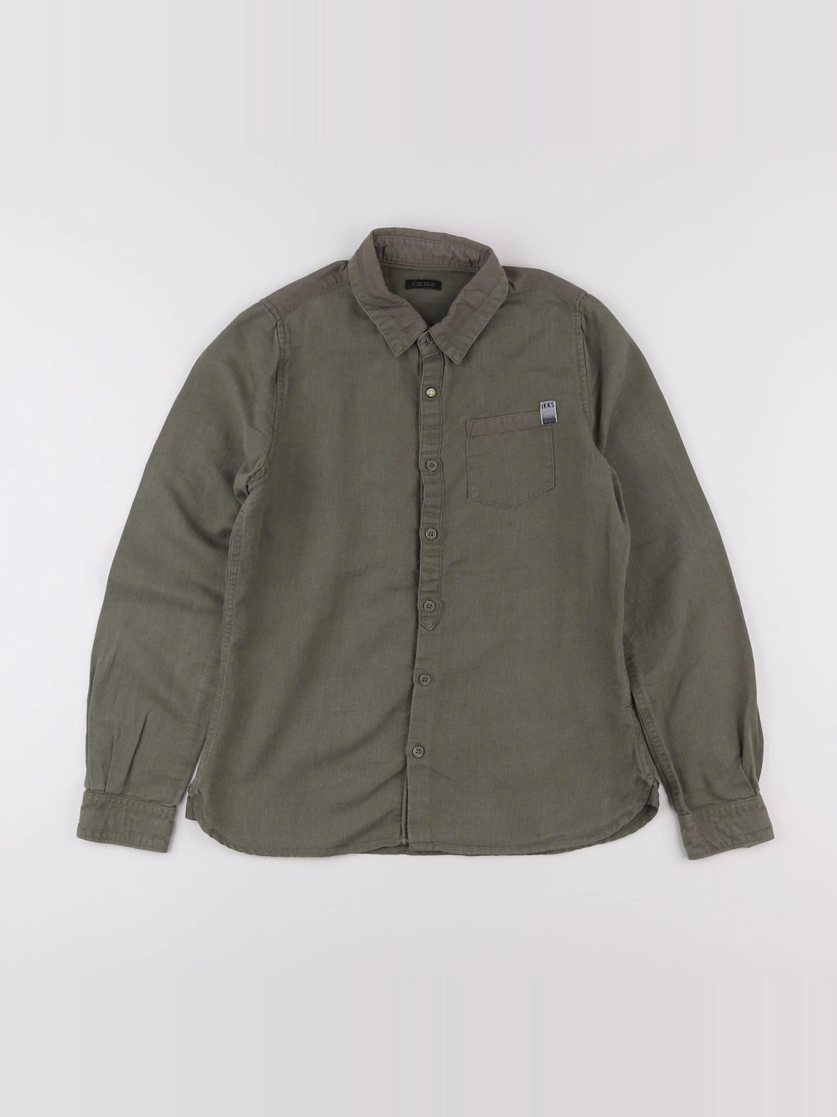 IKKS - chemise vert - 12 ans