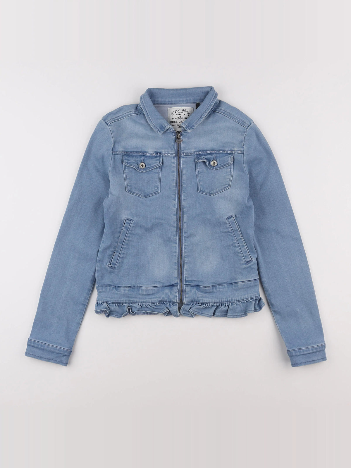 IKKS - veste bleu - 12 ans
