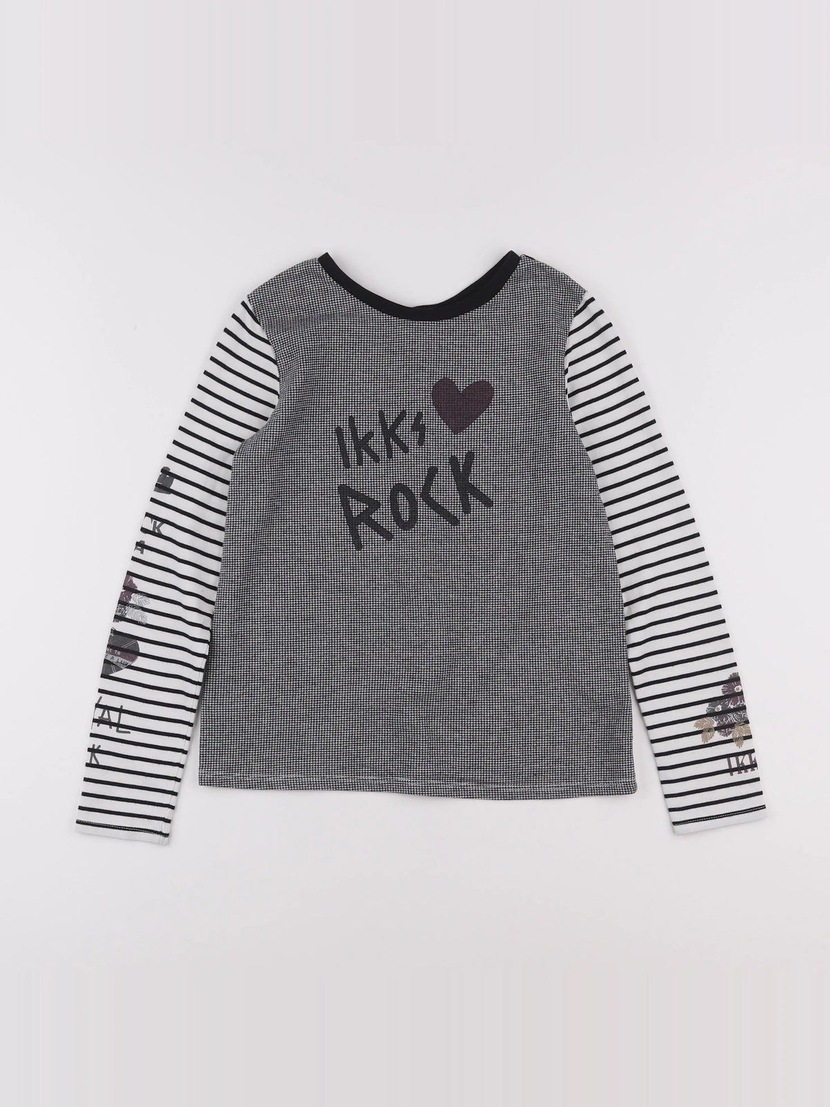 IKKS - tee-shirt bleu - 10 ans